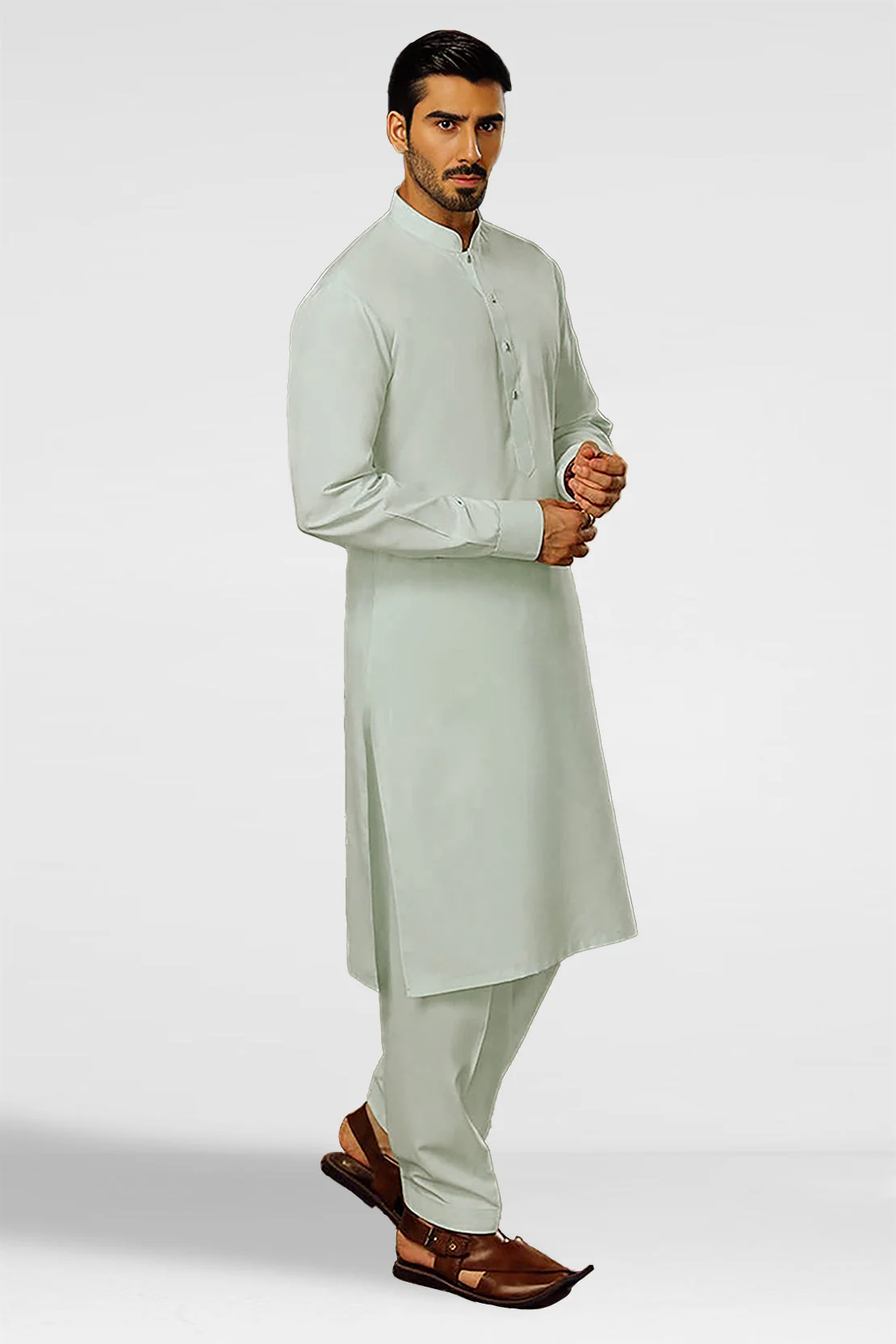 Unstitched Premium Blended Wear Suit - Image 2