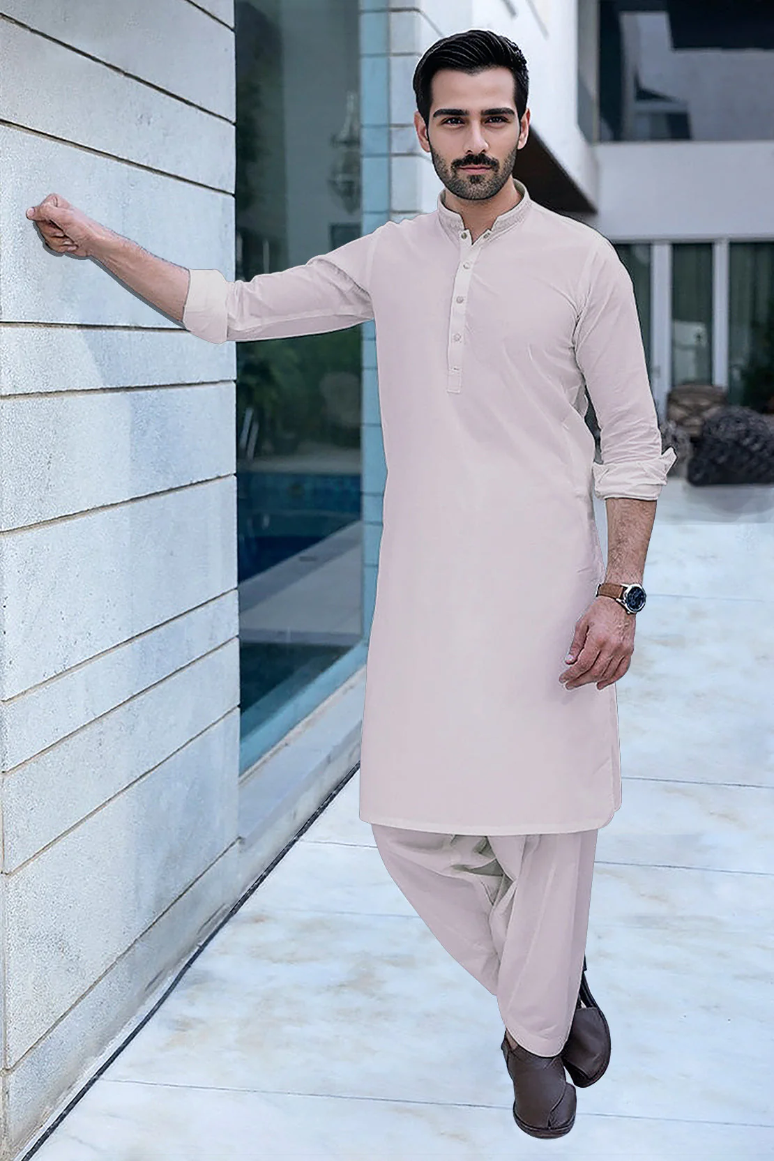 Unstitched Premium Blended Wear Suit - Image 2