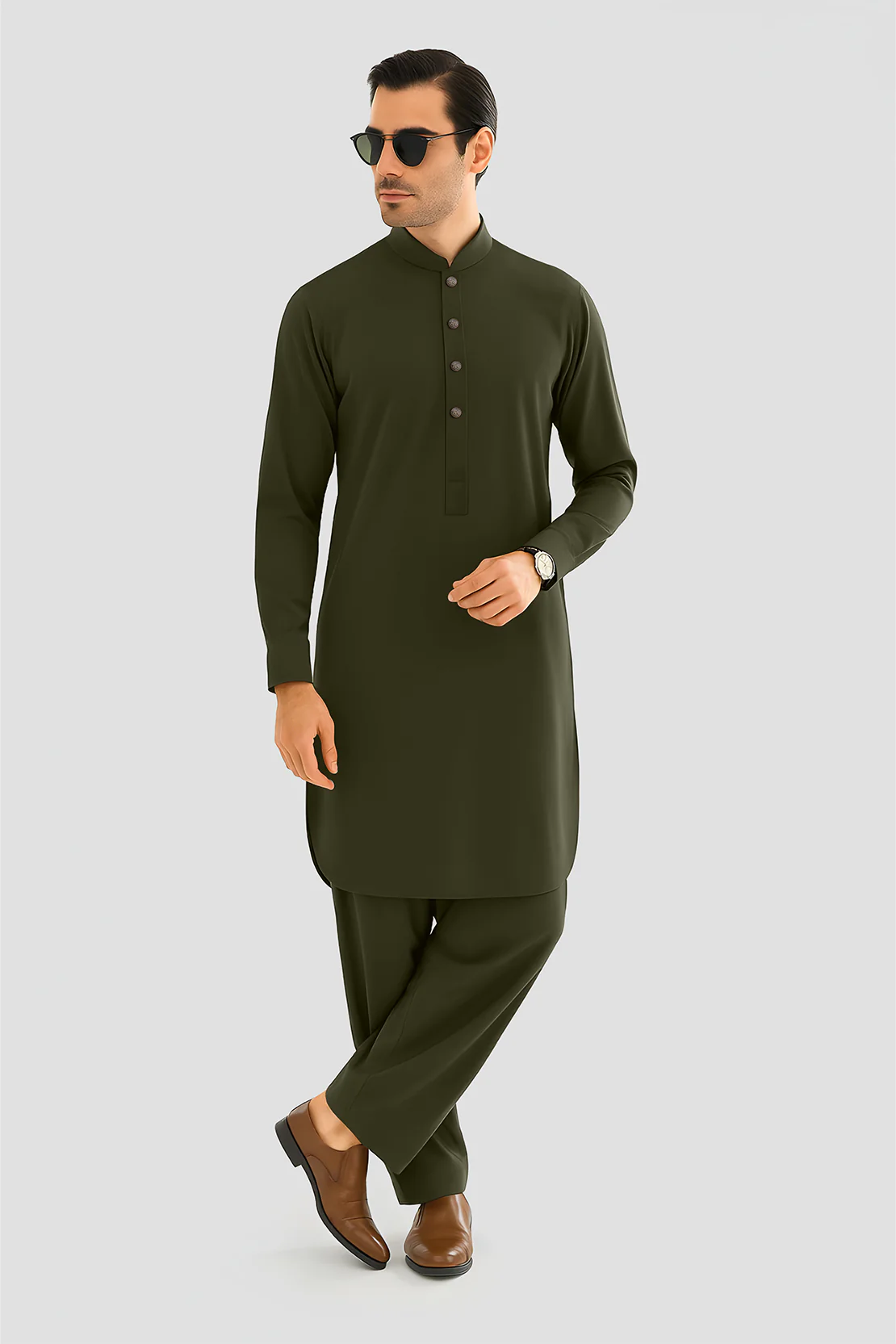 Unstitched Premium Blended Wear Suit - Image 2