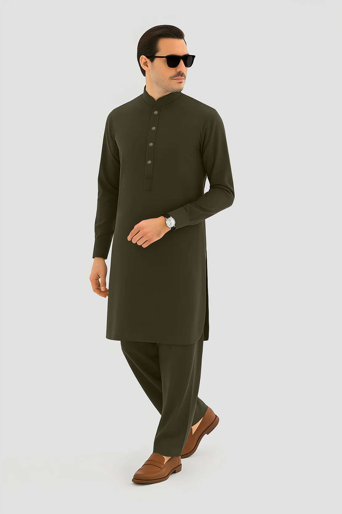 Unstitched Premium Blended Wear Suit - Image 3