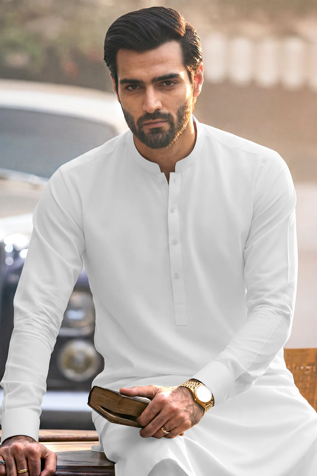Unstitched Premium Blended Wear Suit - Image 2
