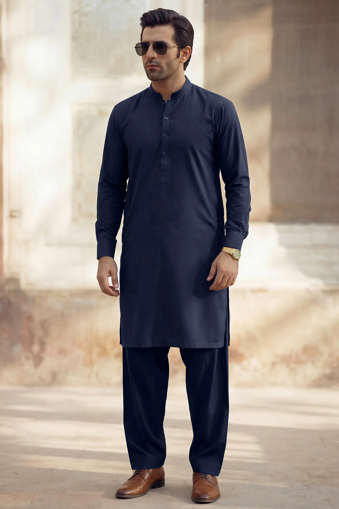 Unstitched Premium Blended Wear Suit