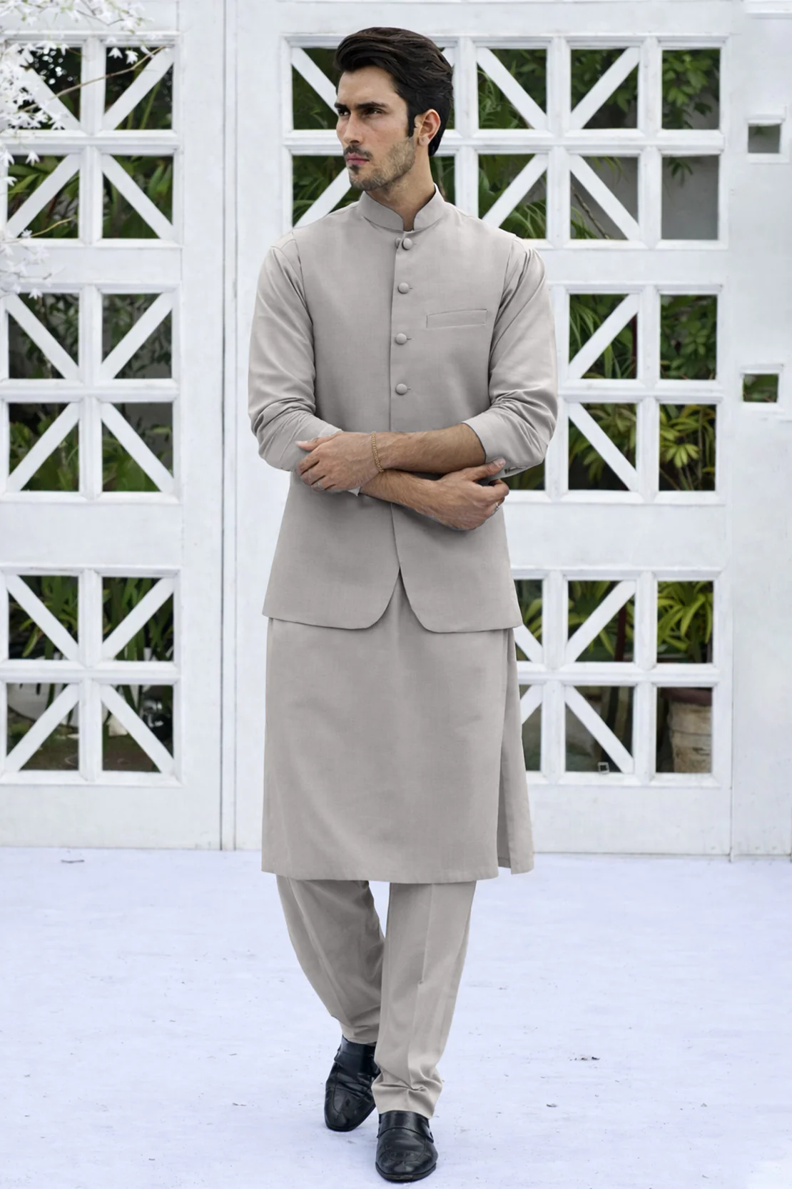 Unstitched Premium Blended Wear Suit