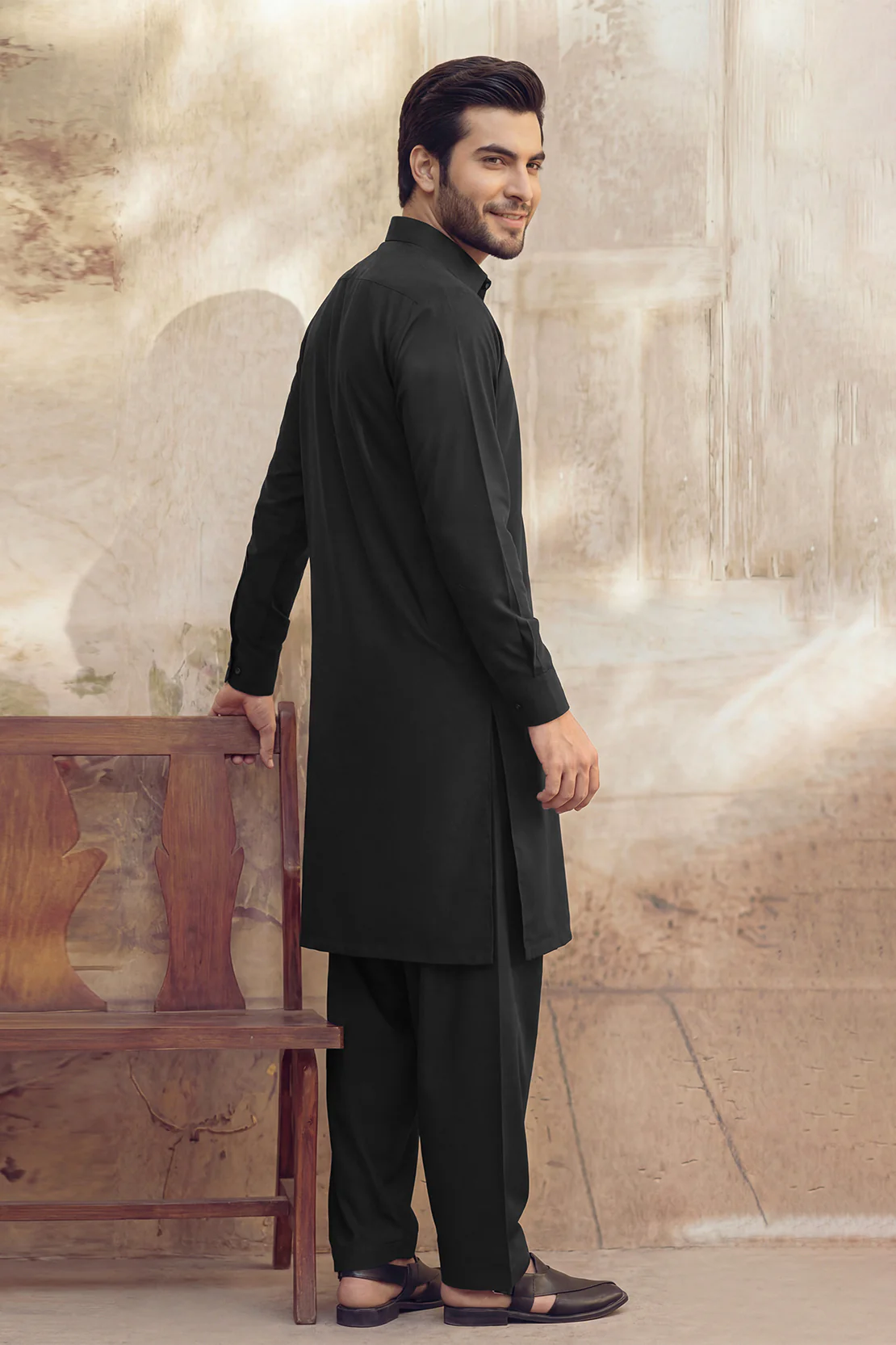Unstitched Premium Blended Wear Suit - Image 3