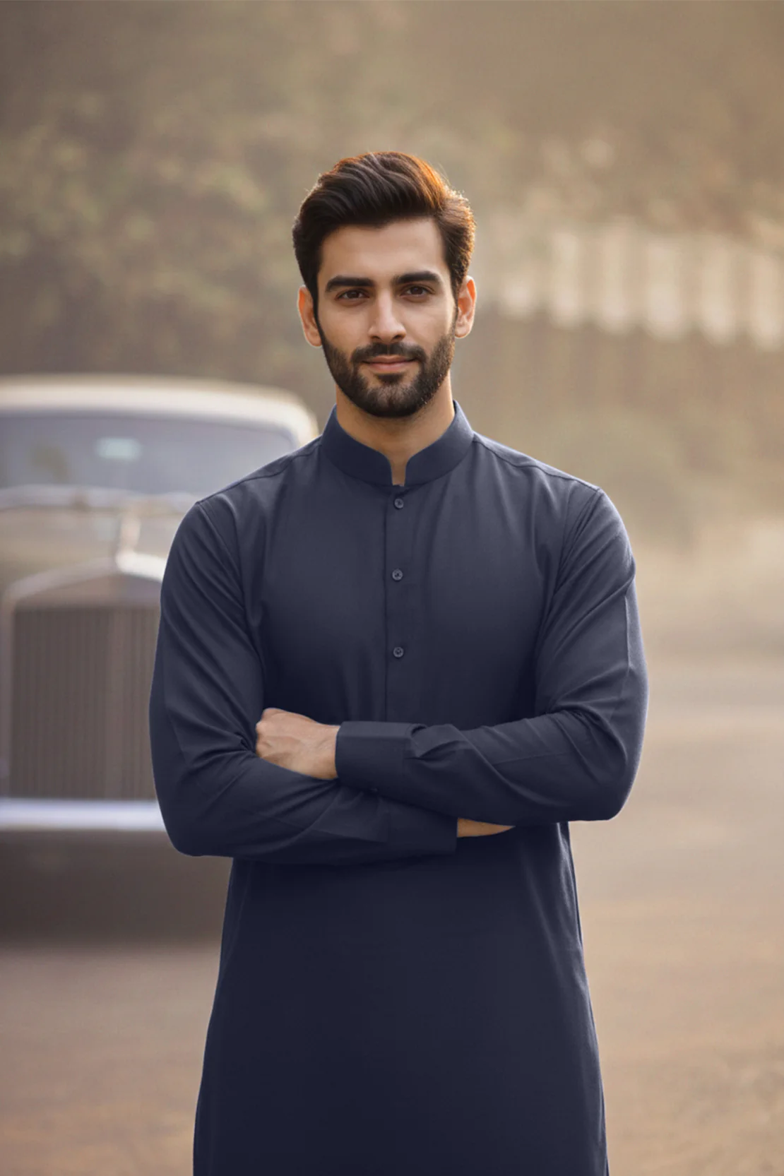 Unstitched Premium Blended Wear Suit - Image 2