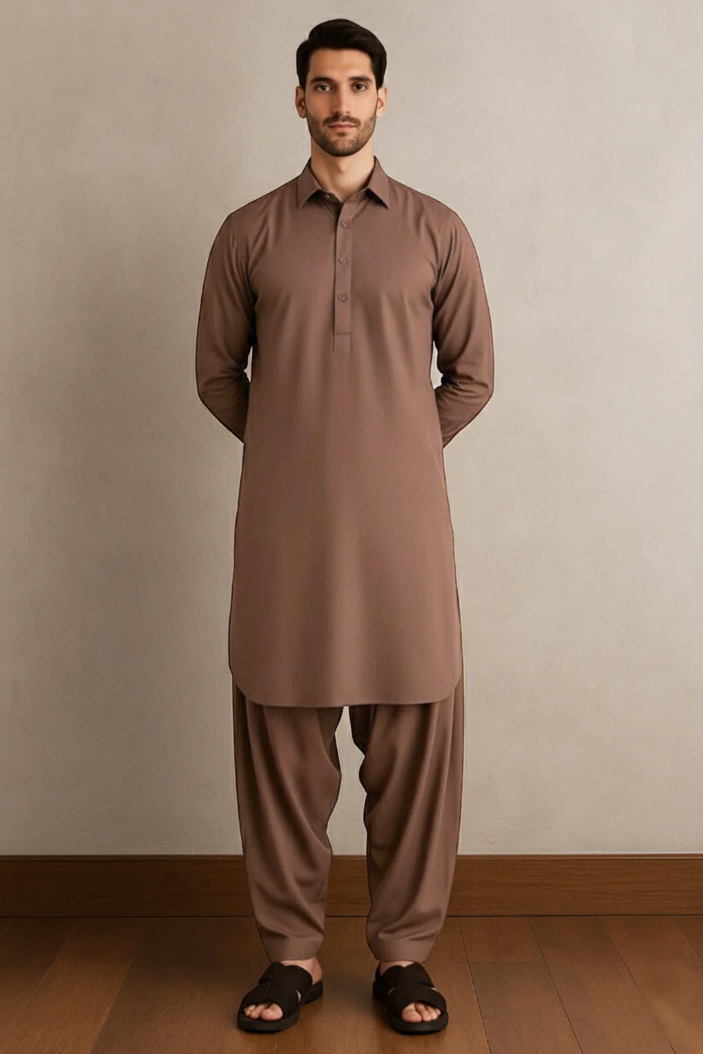 Unstitched Premium Blended Wear Suit - Image 2