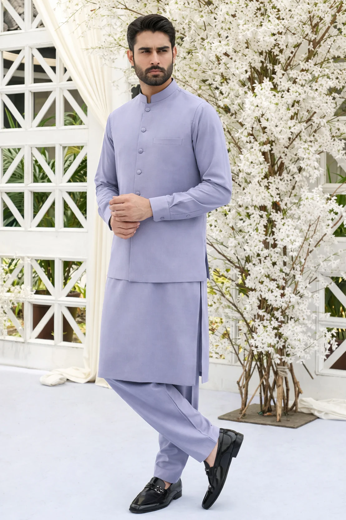 Unstitched Premium Blended Wear Suit