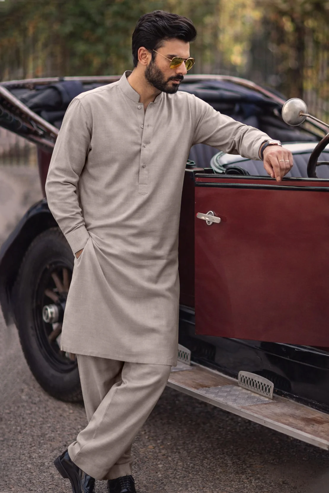 Unstitched Premium Blended Wear Suit