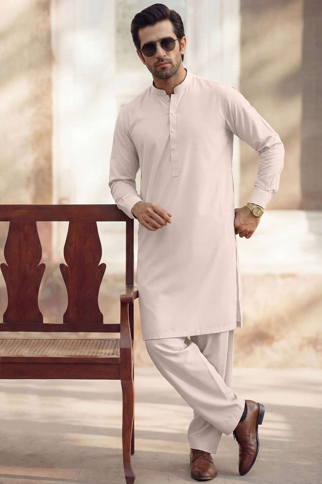 Unstitched Premium Blended Wear Suit