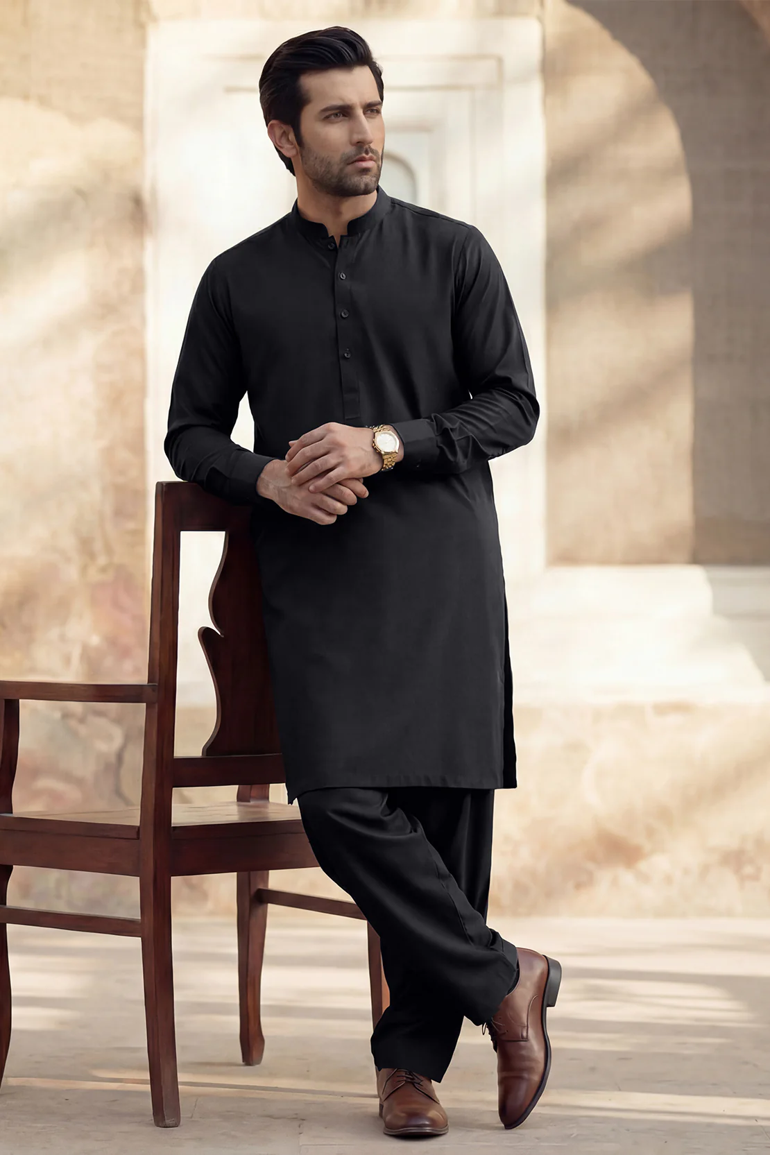 Unstitched Premium Blended Wear Suit