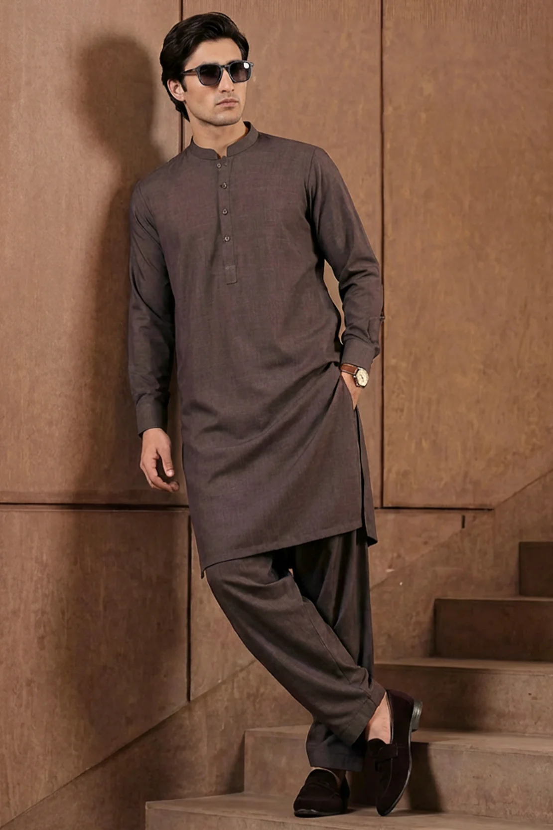 Unstitched Premium Blended Wear Suit - Image 3