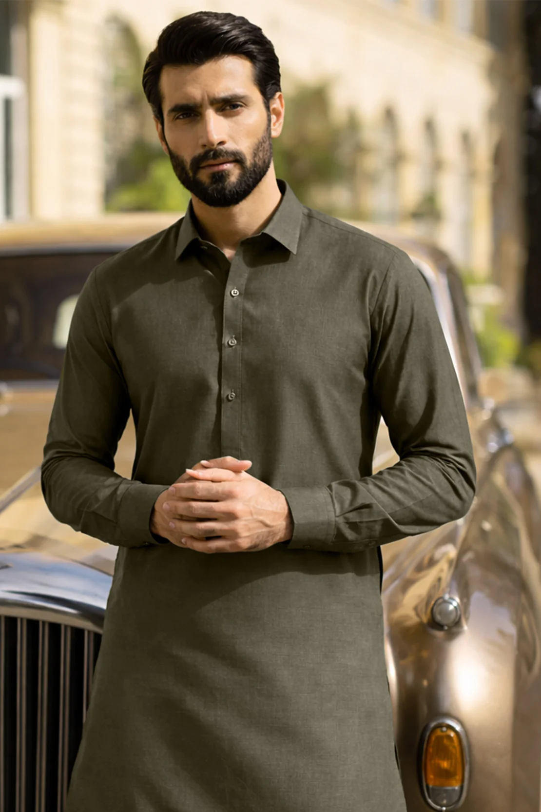 Unstitched Premium Blended Wear Suit - Image 2