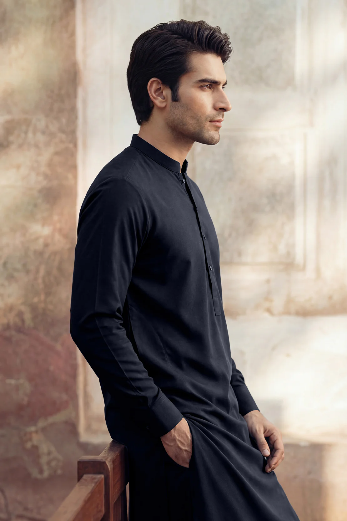 Unstitched Premium Blended Wear Suit - Image 3