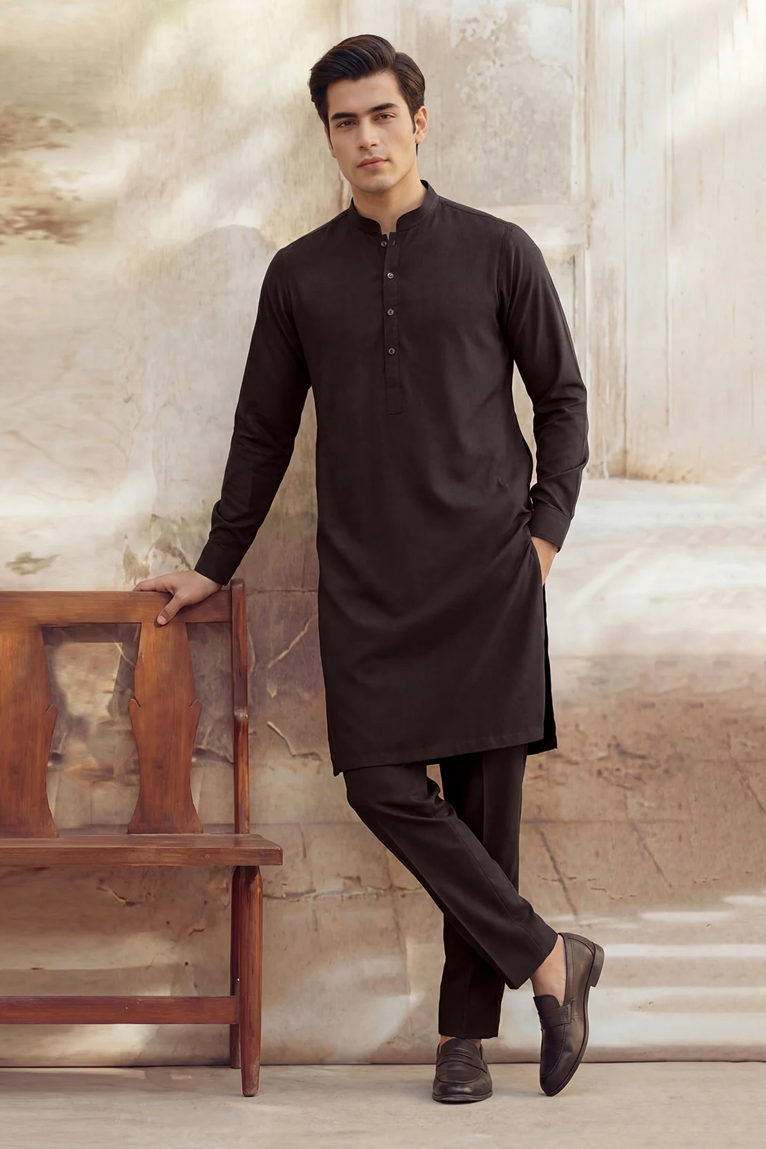 Unstitched Premium Blended Wear Suit - Image 2