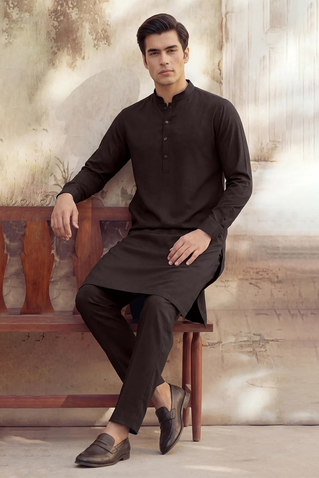 Unstitched Premium Blended Wear Suit - Image 3