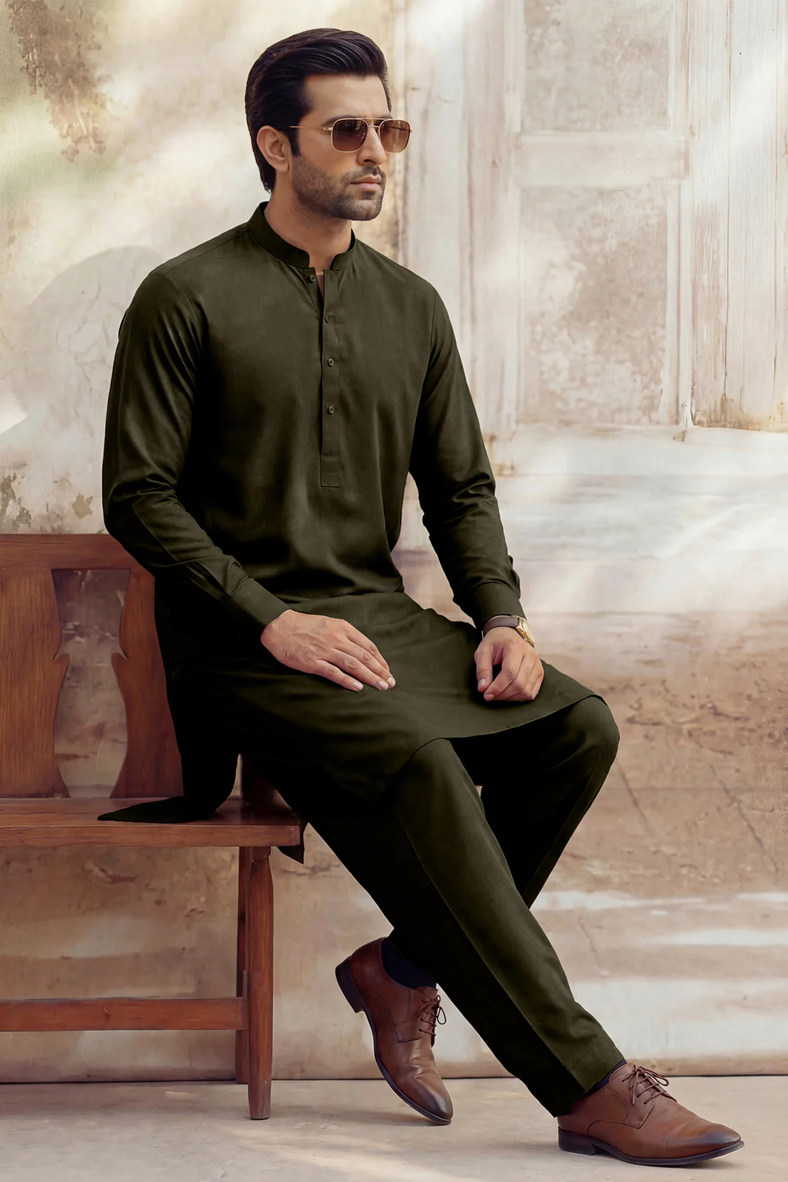 Unstitched Premium Blended Wear Suit - Image 2