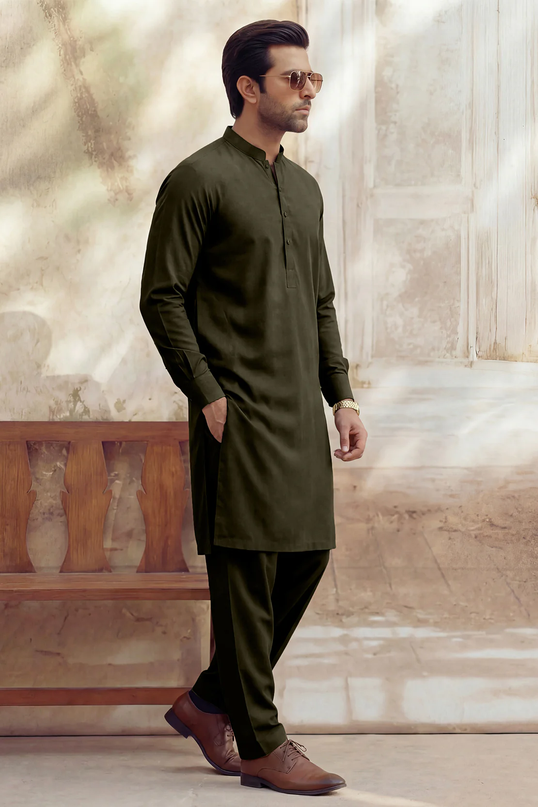 Unstitched Premium Blended Wear Suit - Image 4