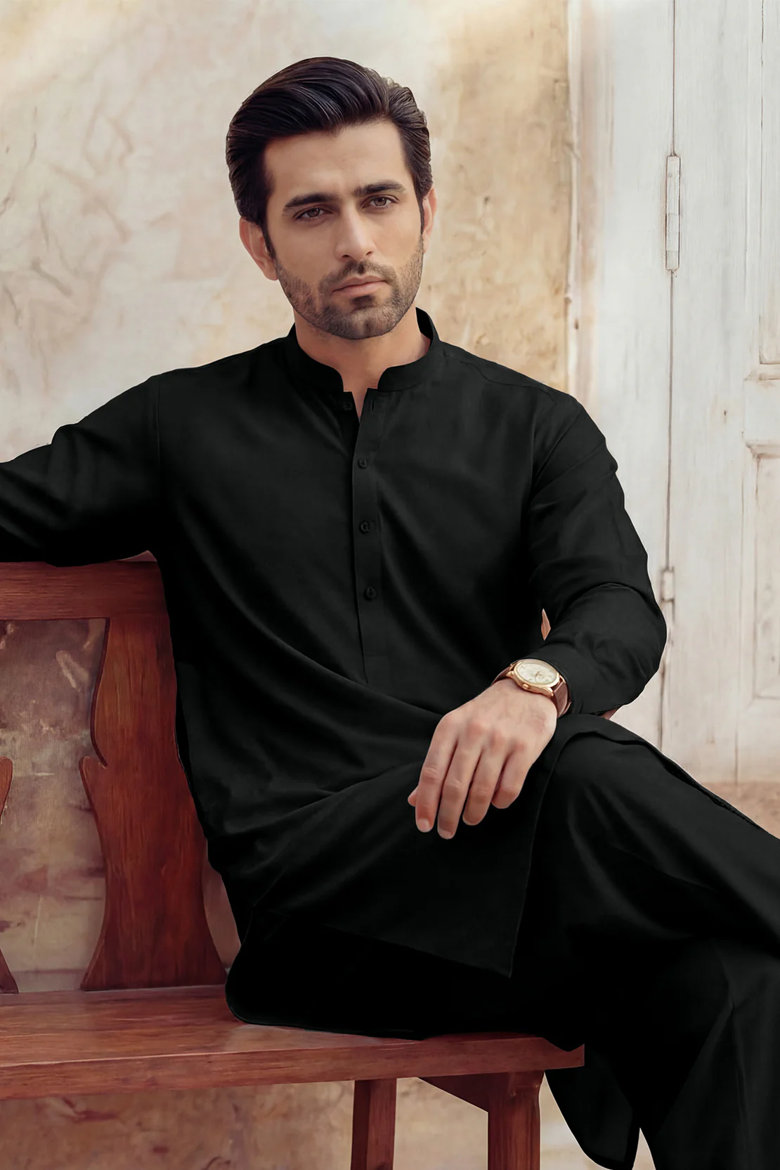 Unstitched Premium Blended Wear Suit - Image 3