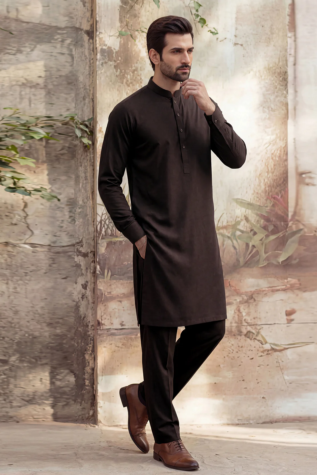 Unstitched Premium Blended Wear Suit - Image 3