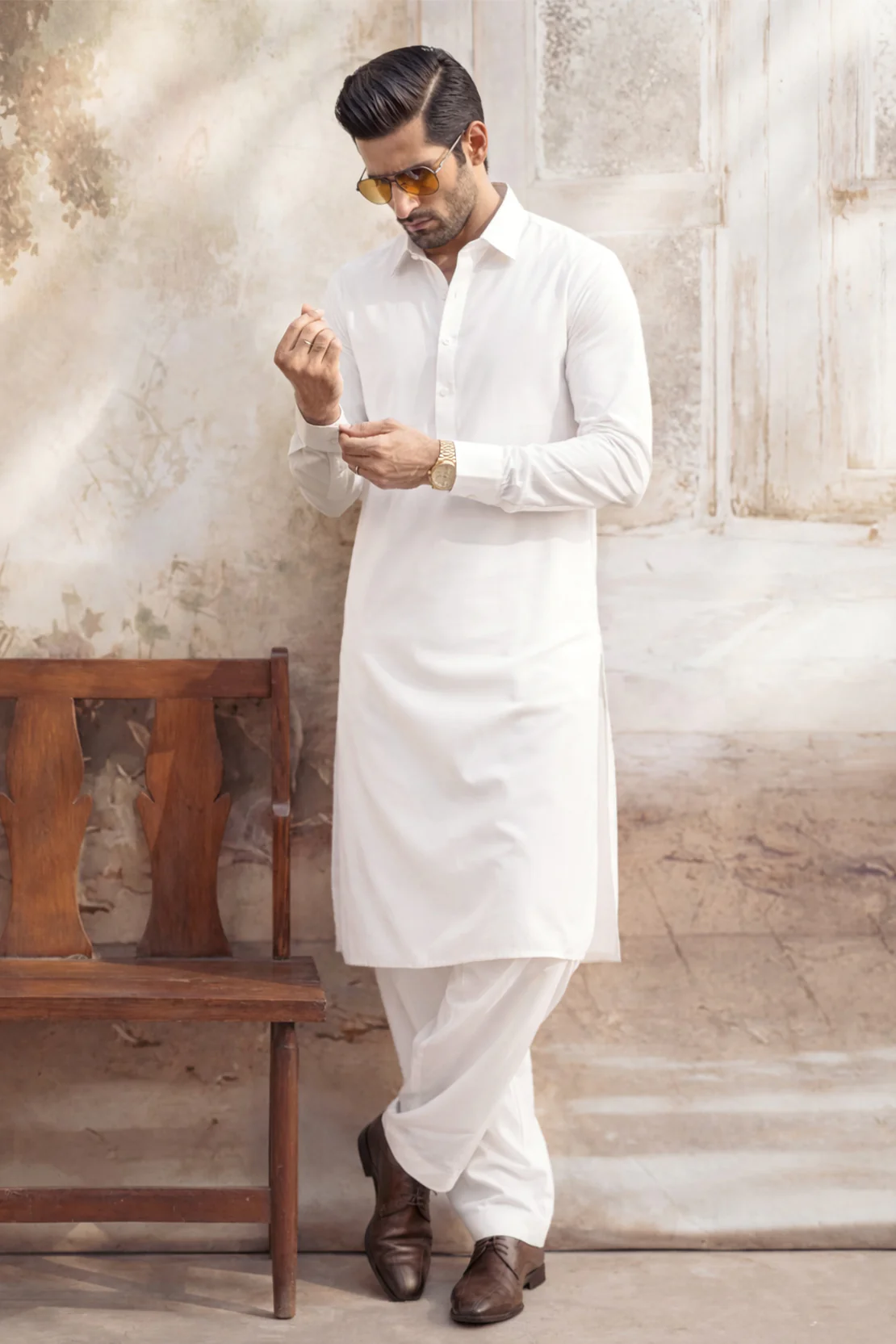 Unstitched Premium Blended Wear Suit - Image 4