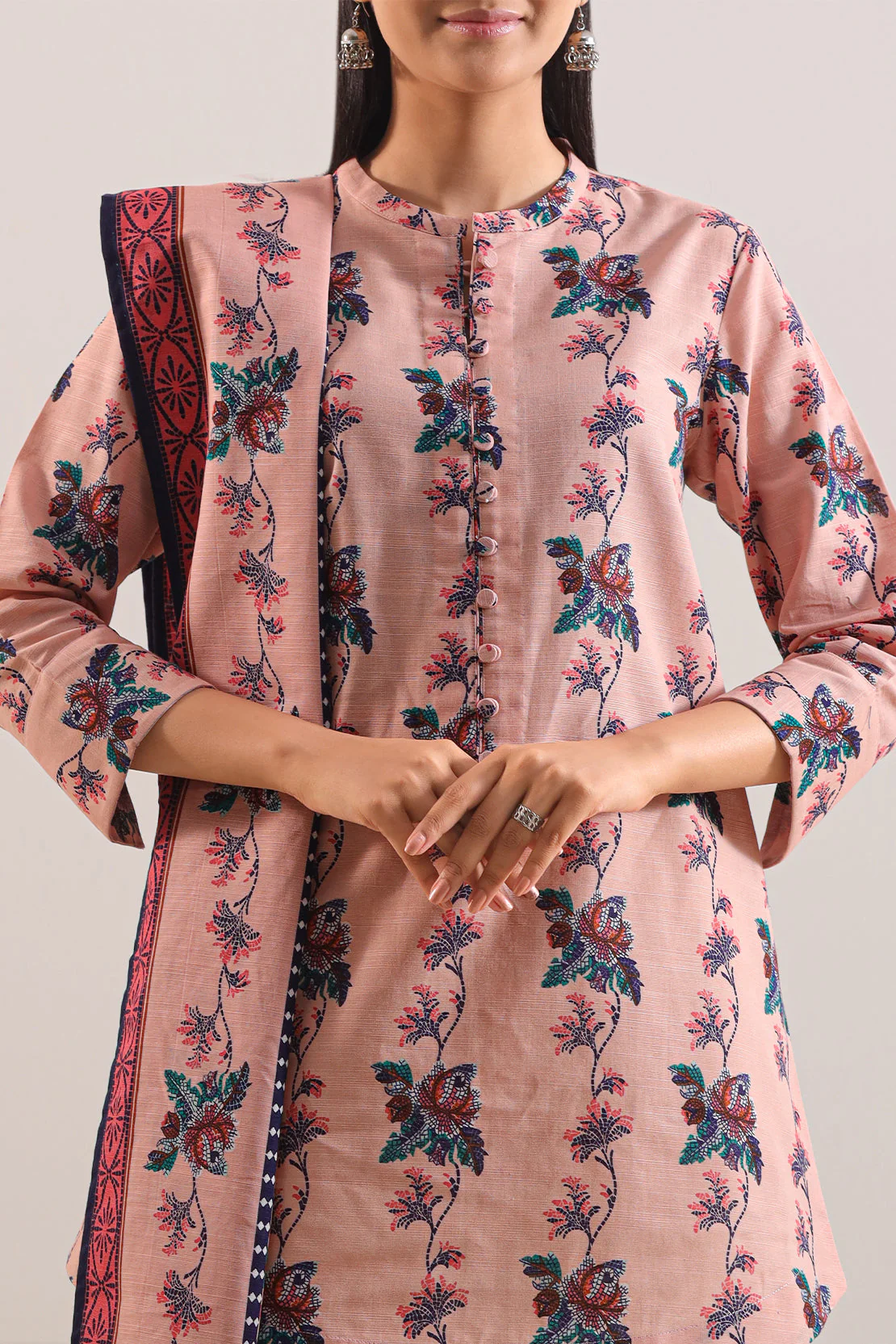 Unstitched Printed 3 Piece – in Lawn & Khaddar - Image 3