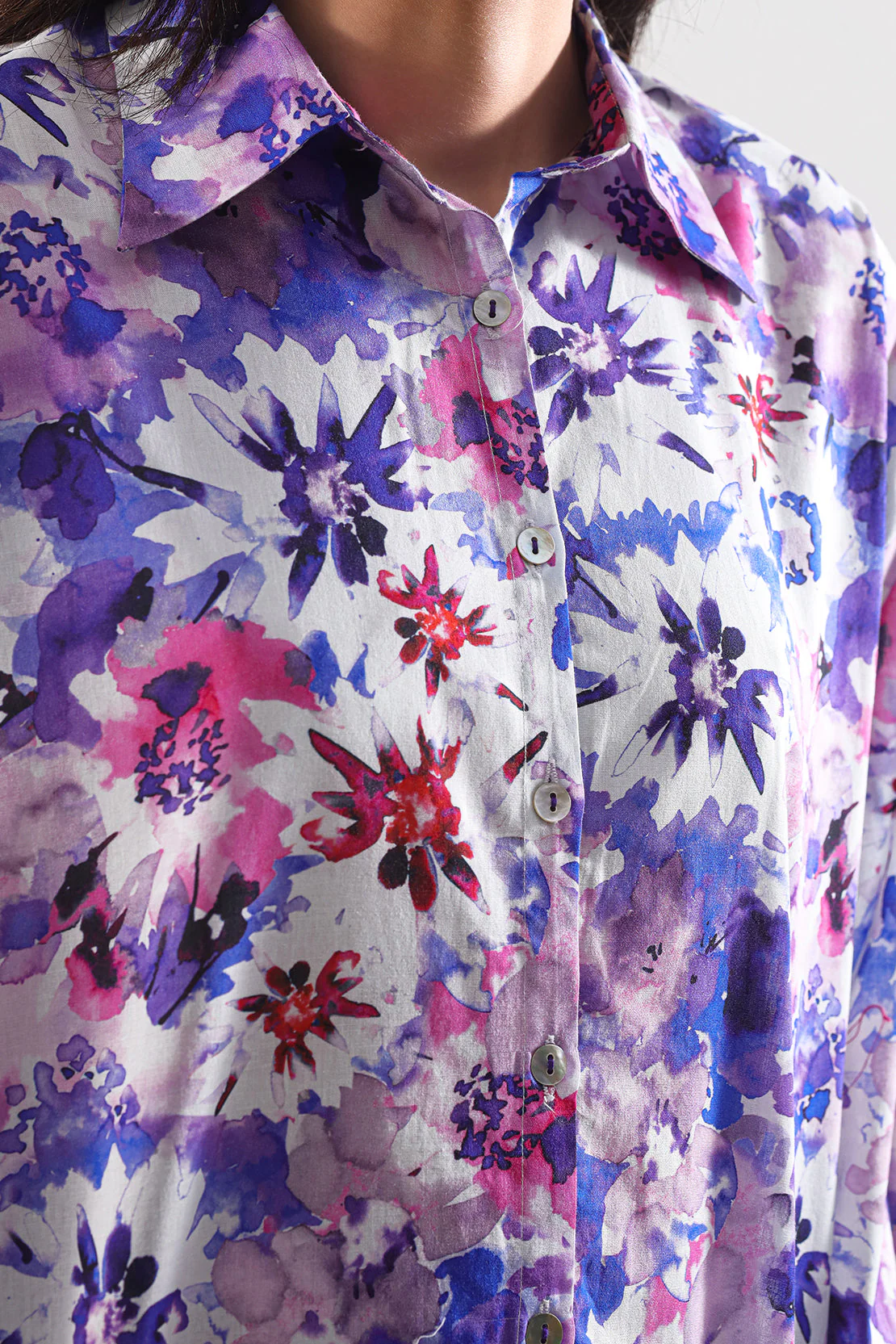 Unstitched Printed Arabic Lawn 2 Piece (Shirt/Trouser) - Image 5