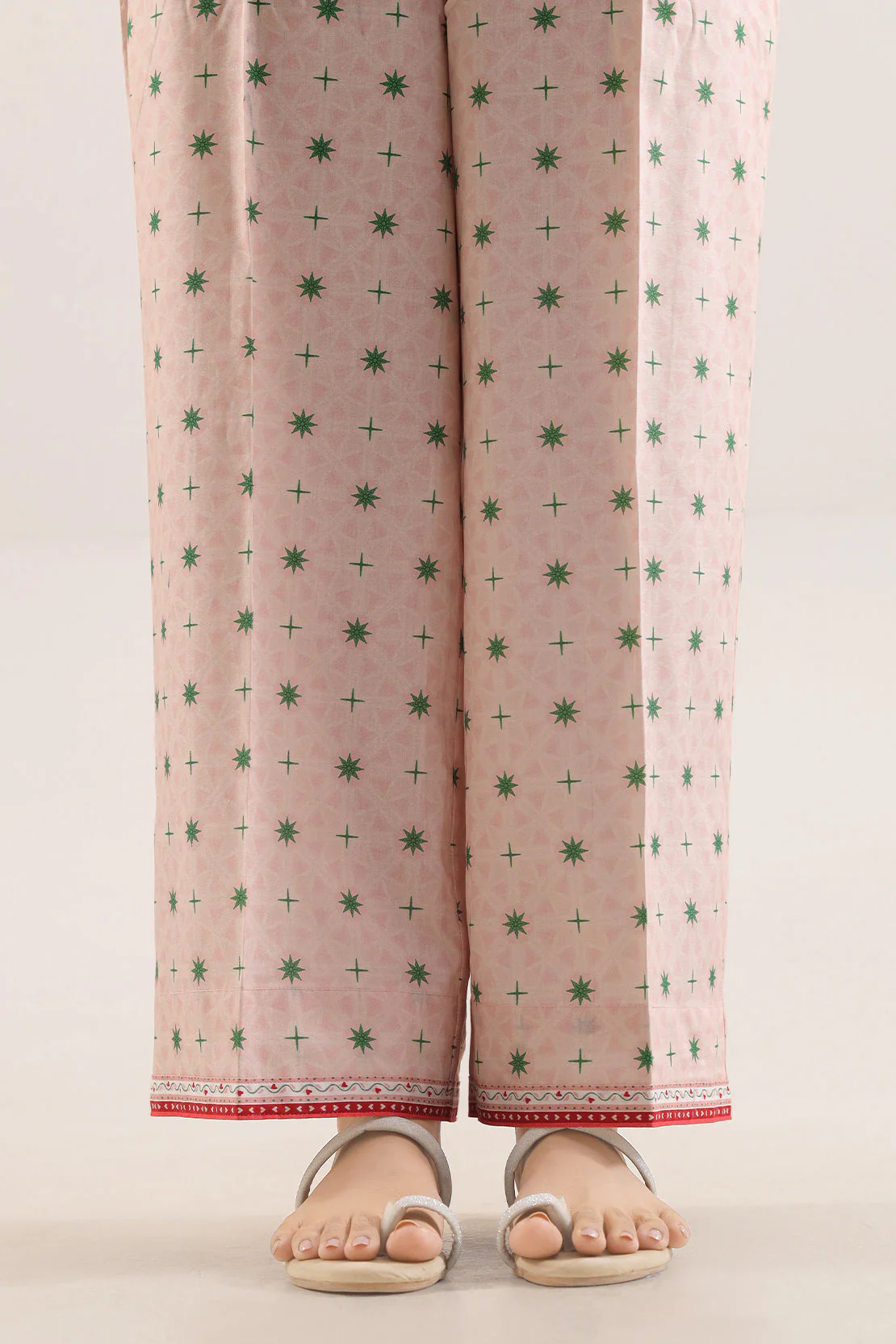 Unstitched Printed Arabic Linen 2 Piece (Shirt/Trouser) - Image 6