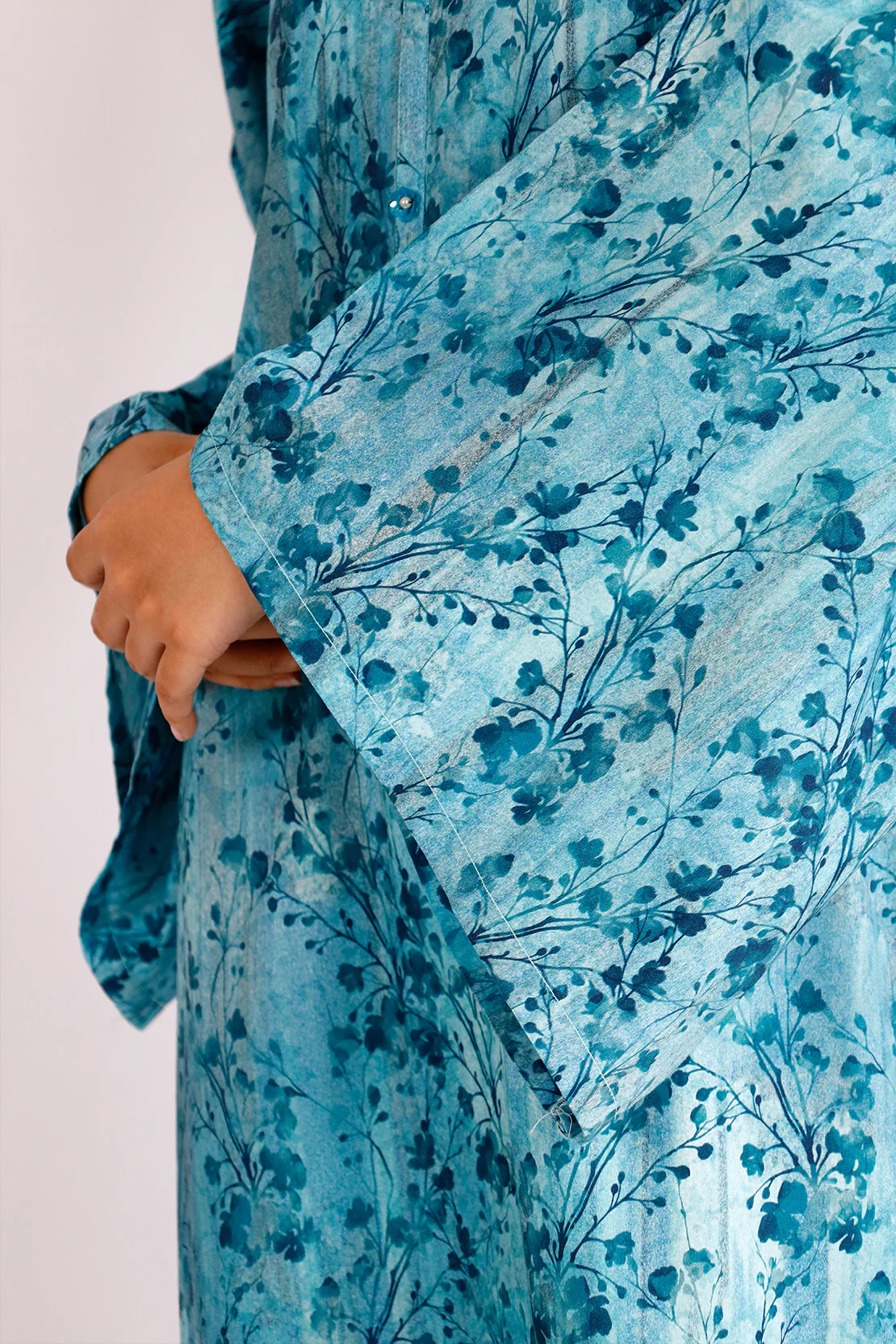 Unstitched Printed Arabic Linen 3 Piece - Image 5