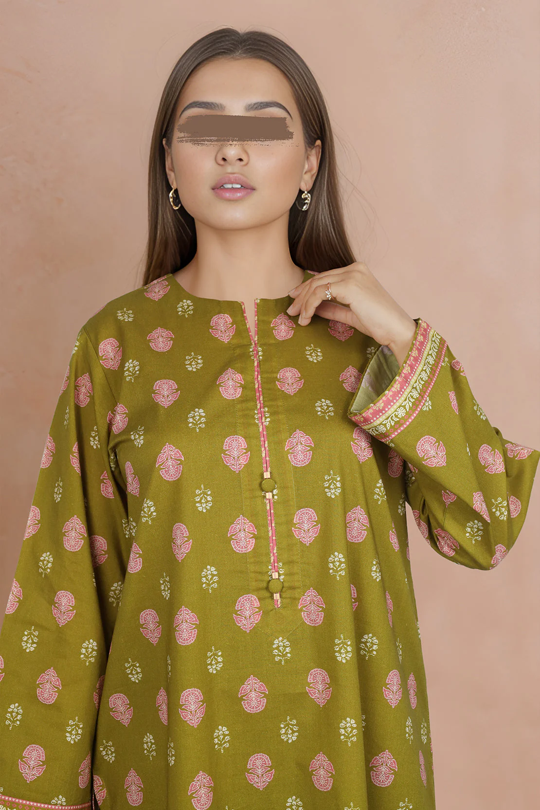 Unstitched Printed Cambric 2 Piece (Shirt/Trouser) - Image 2