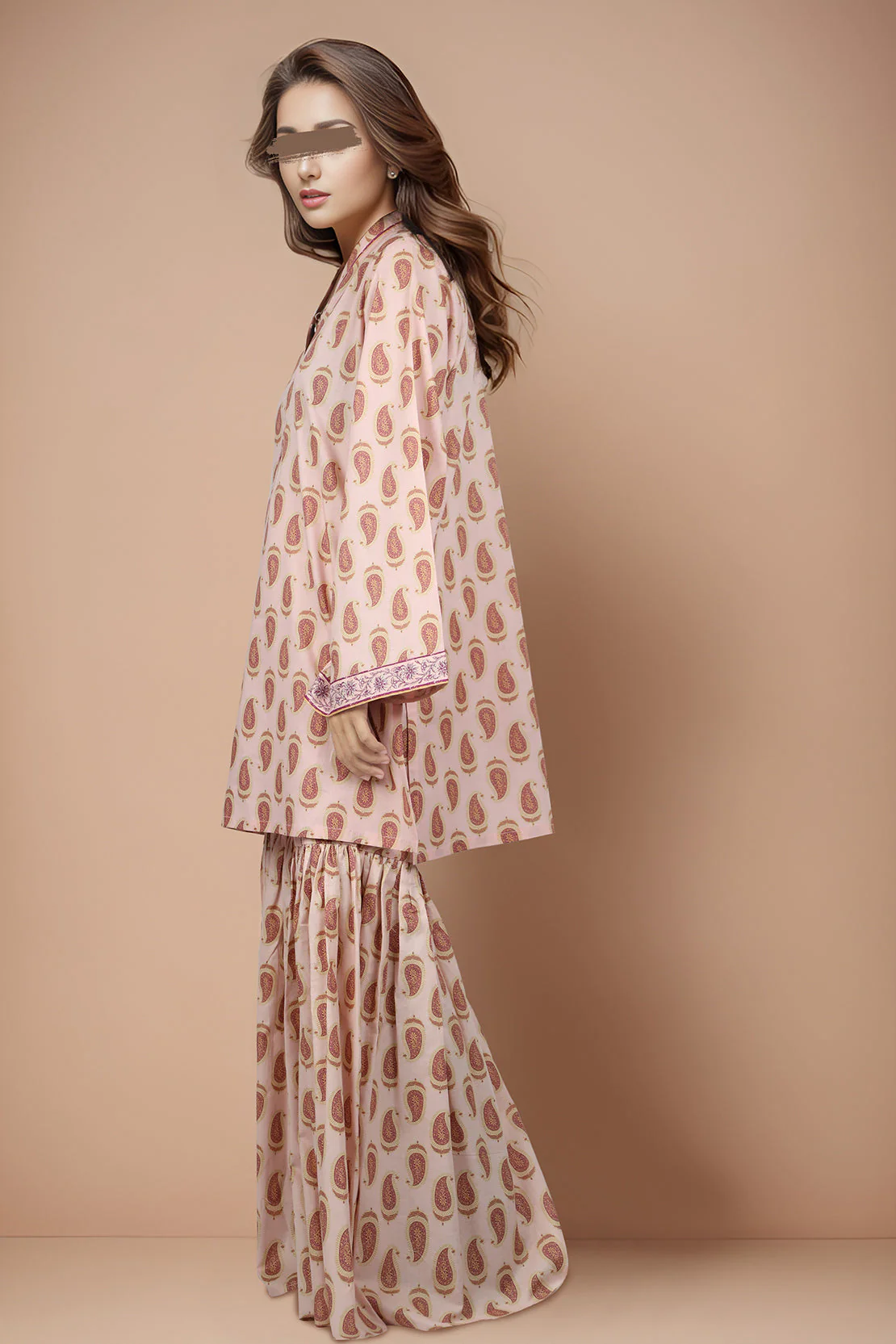 Unstitched Printed Cambric 2 Piece (Shirt/Trouser) - Image 2