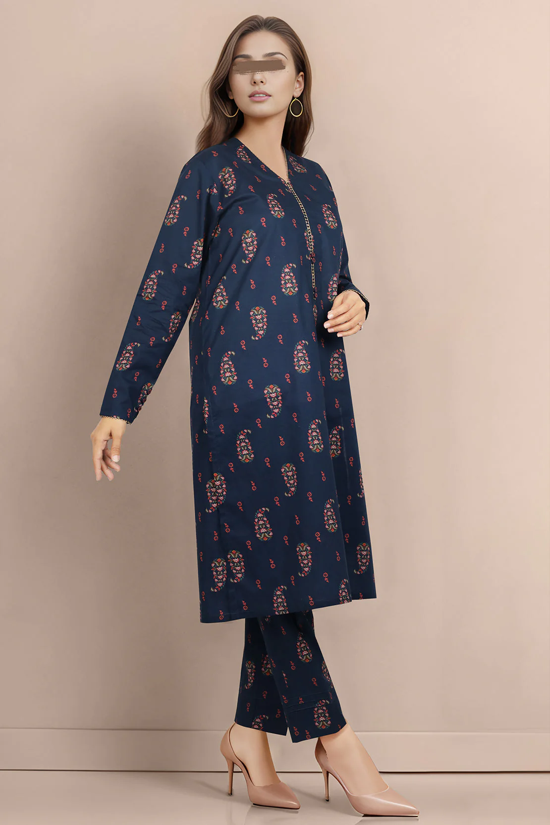 Unstitched Printed Cambric 2 Piece (Shirt/Trouser) - Image 2