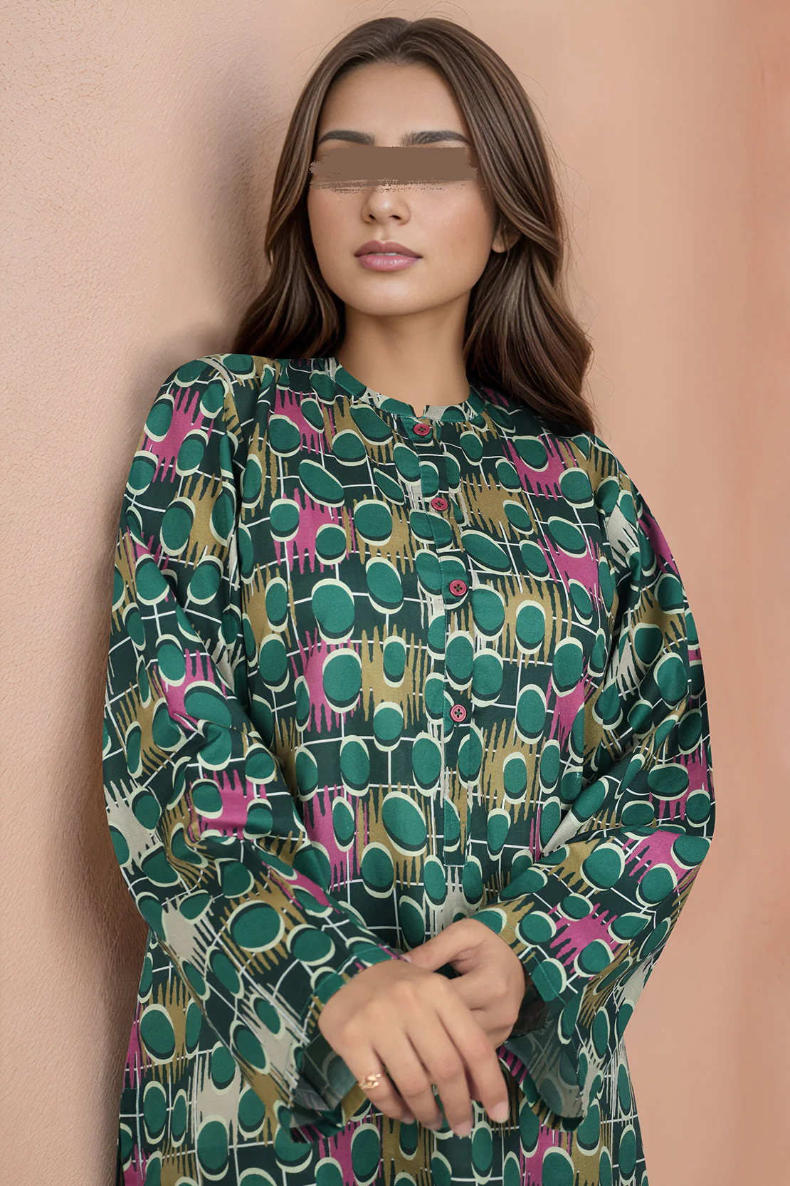 Unstitched Printed Cambric 2 Piece (Shirt/Trouser) - Image 2