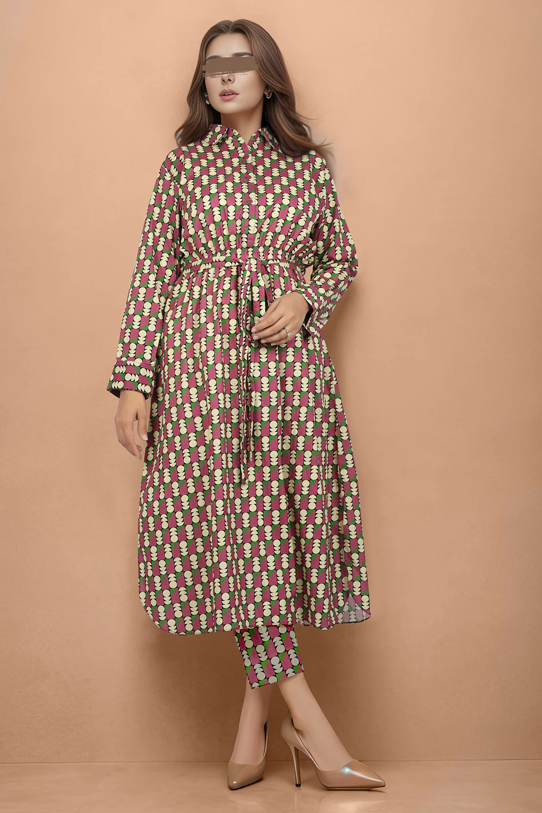 Unstitched Printed Cambric 2 Piece (Shirt/Trouser) - Image 2