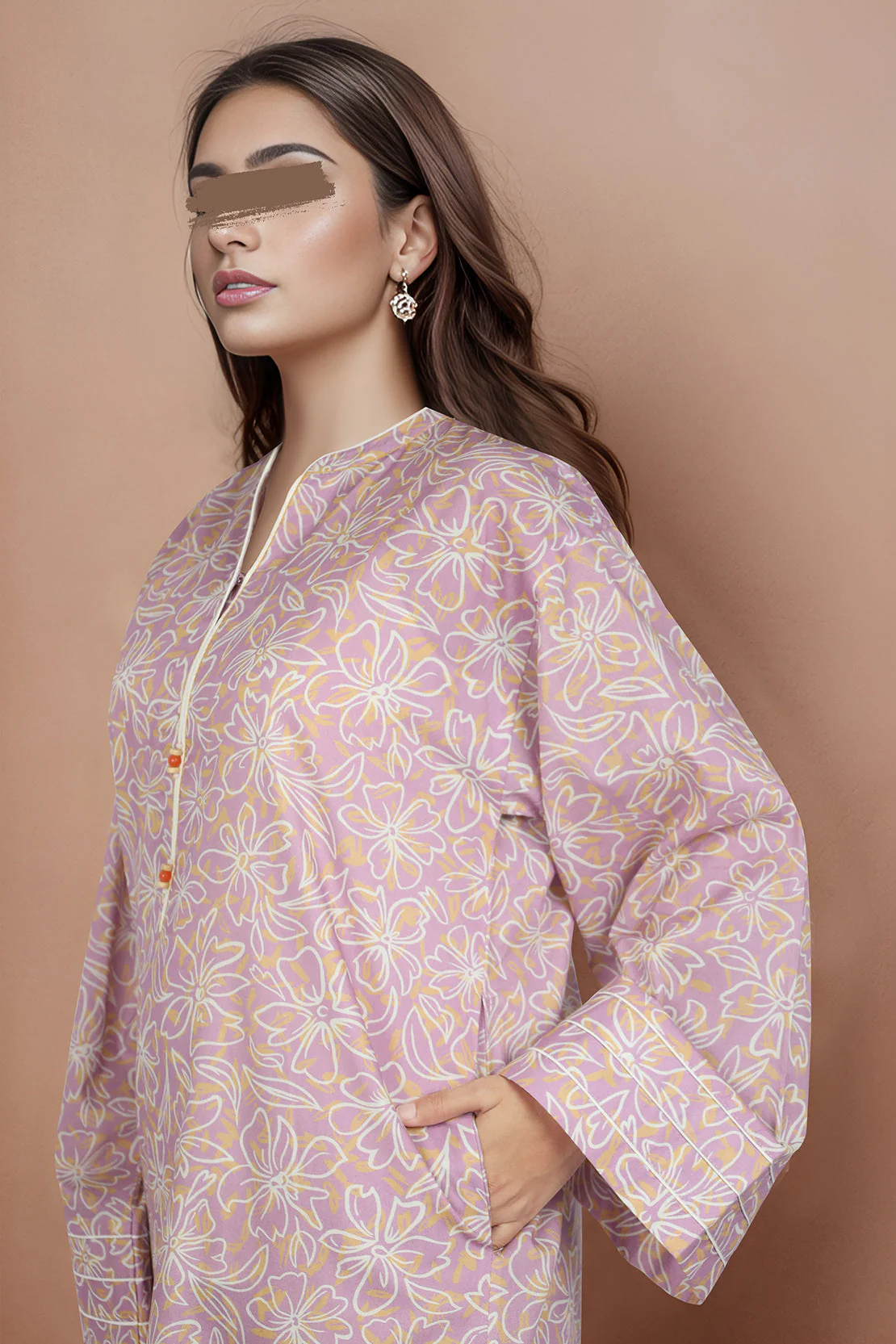 Unstitched Printed Cambric 2 Piece (Shirt/Trouser) - Image 2
