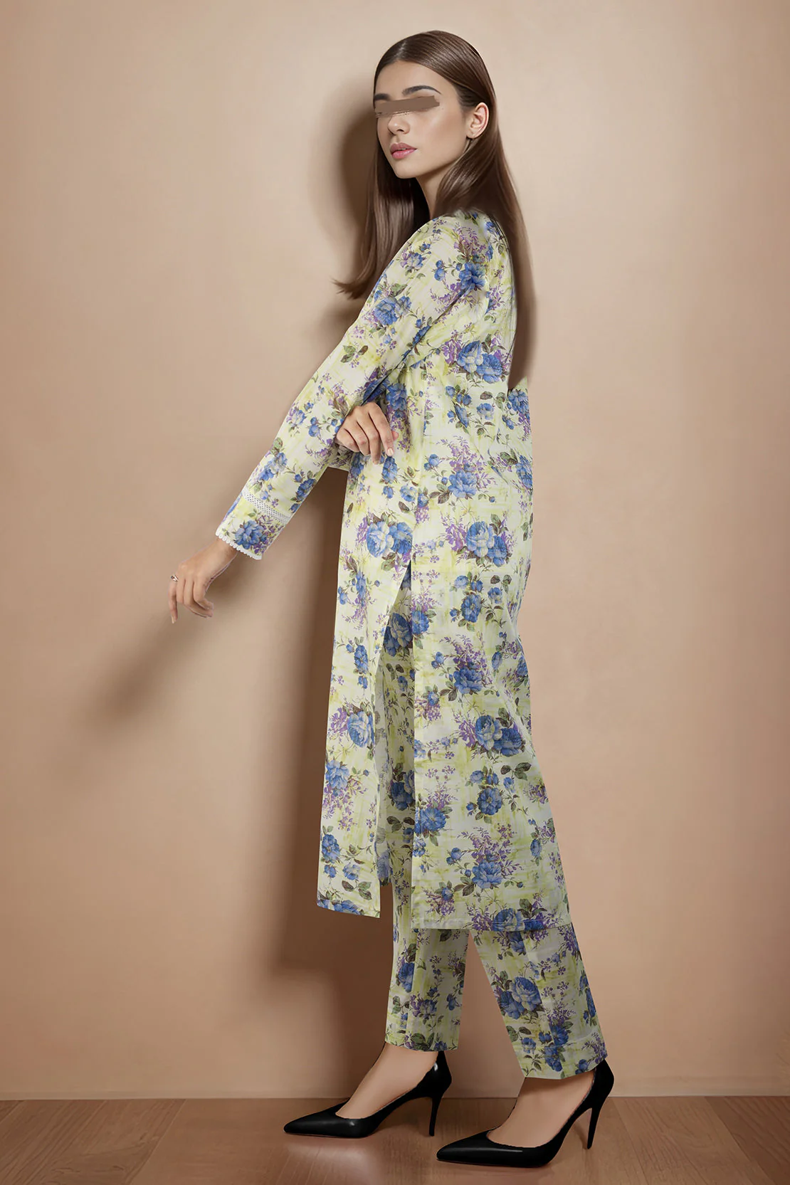 Unstitched Printed Cambric 2 Piece (Shirt/Trouser) - Image 2