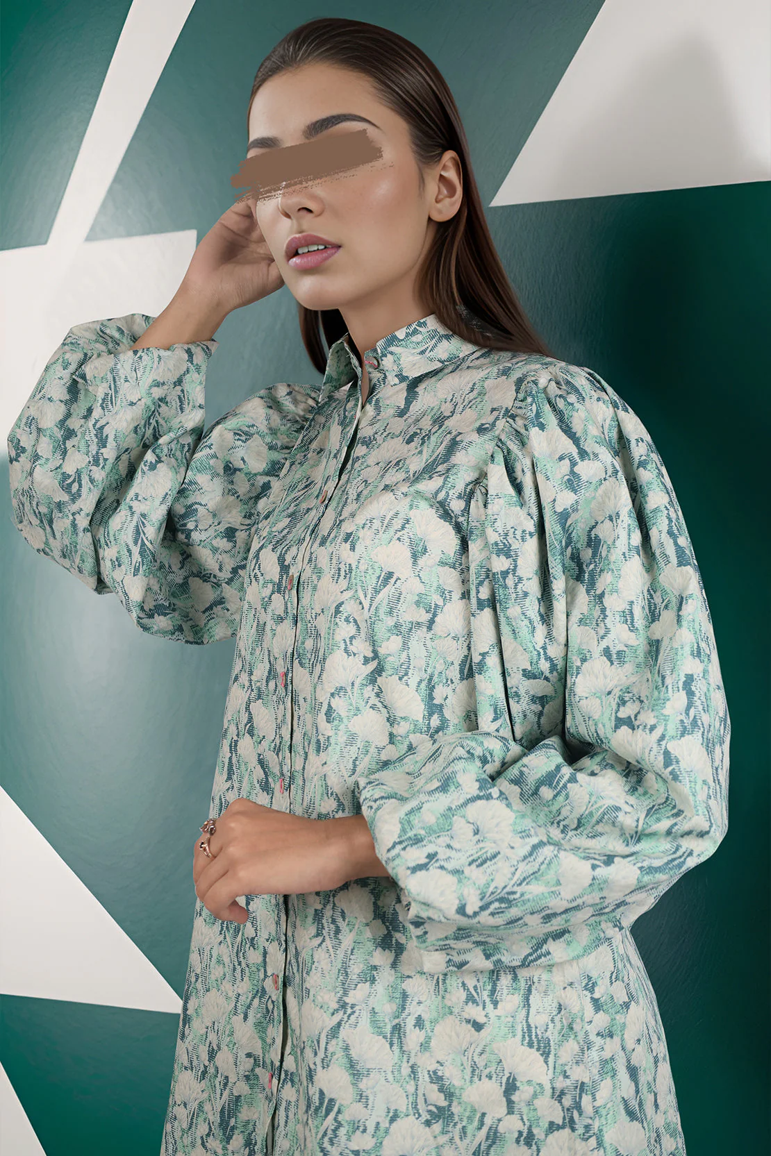 Unstitched Printed Cambric 2 Piece (Shirt/Trouser) - Image 2