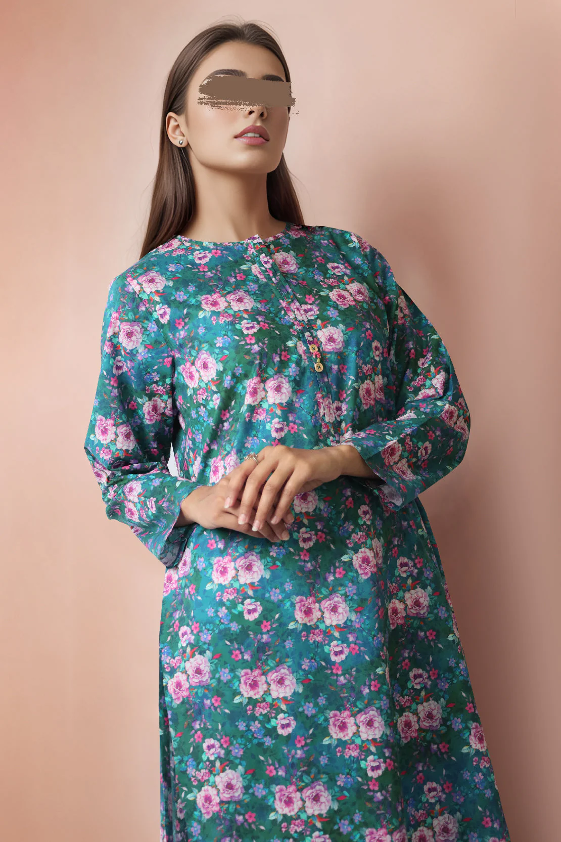 Unstitched Printed Cambric 2 Piece (Shirt/Trouser) - Image 2