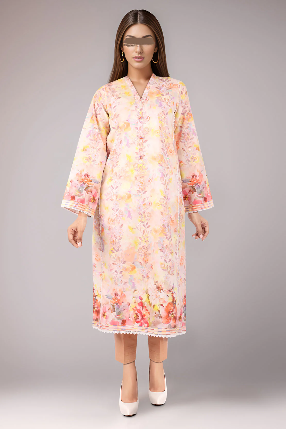 Unstitched Printed Cambric 3 Piece - Image 3