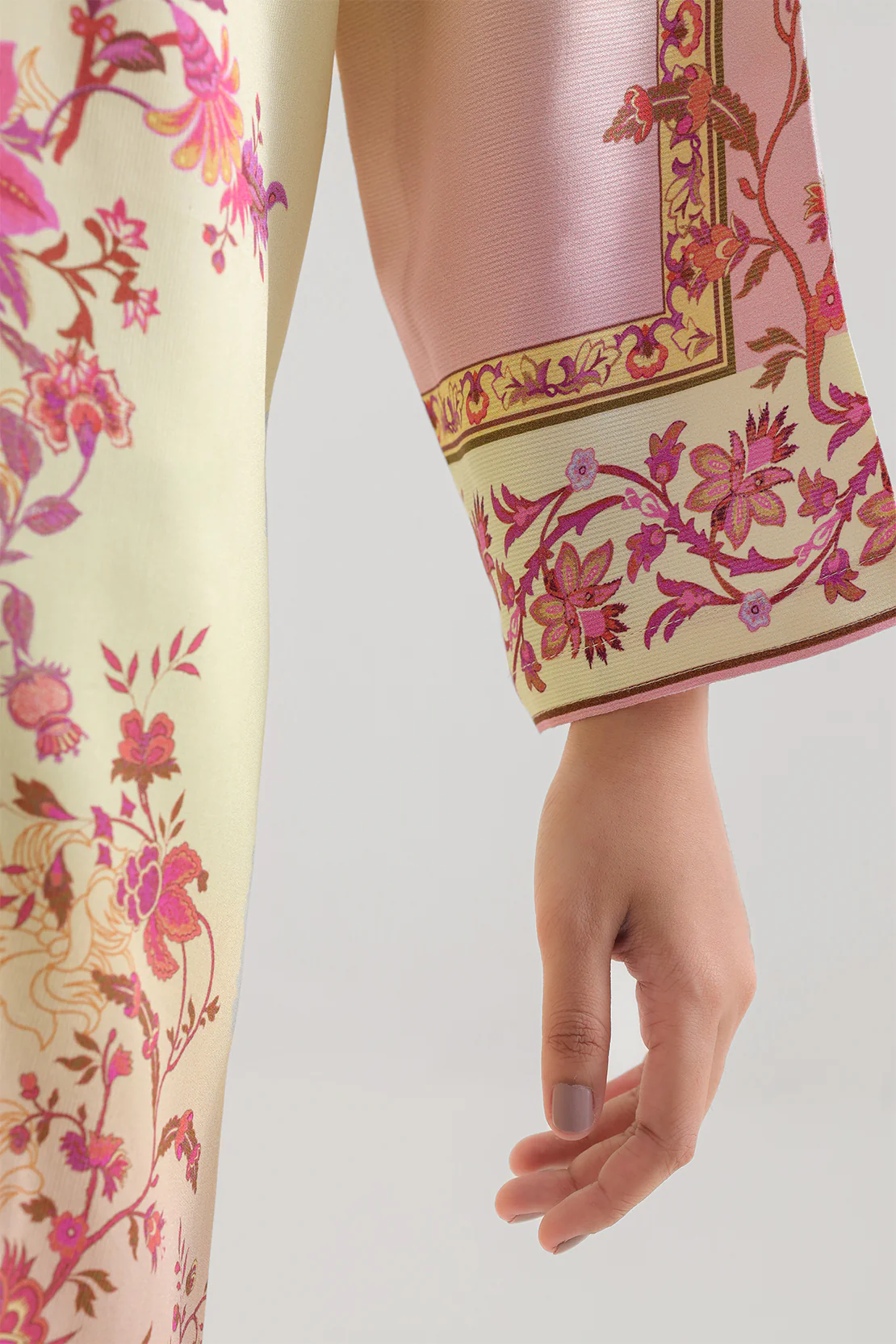Unstitched Printed Corduroy 3 Piece - Image 4