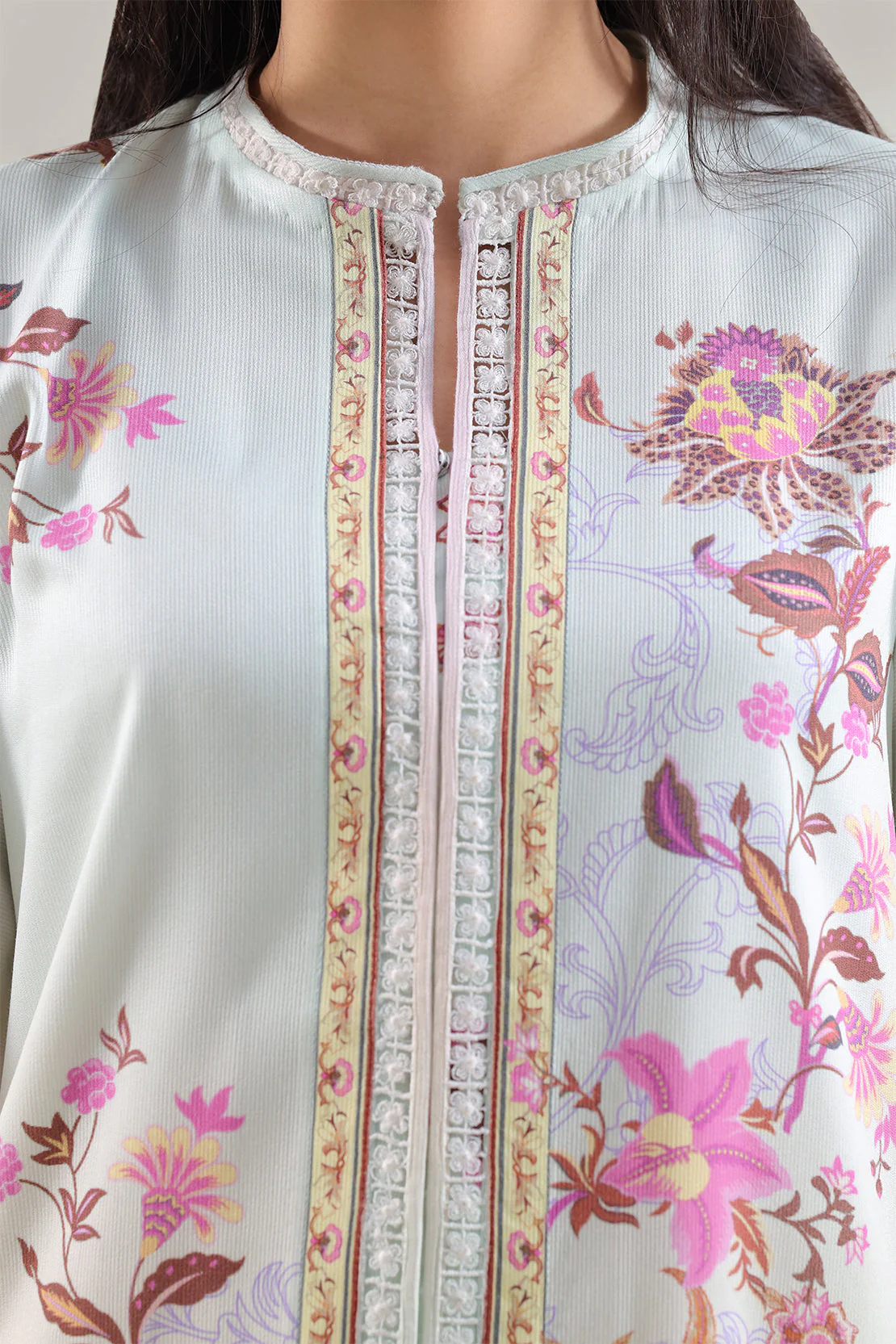 Unstitched Printed Corduroy 3 Piece - Image 3