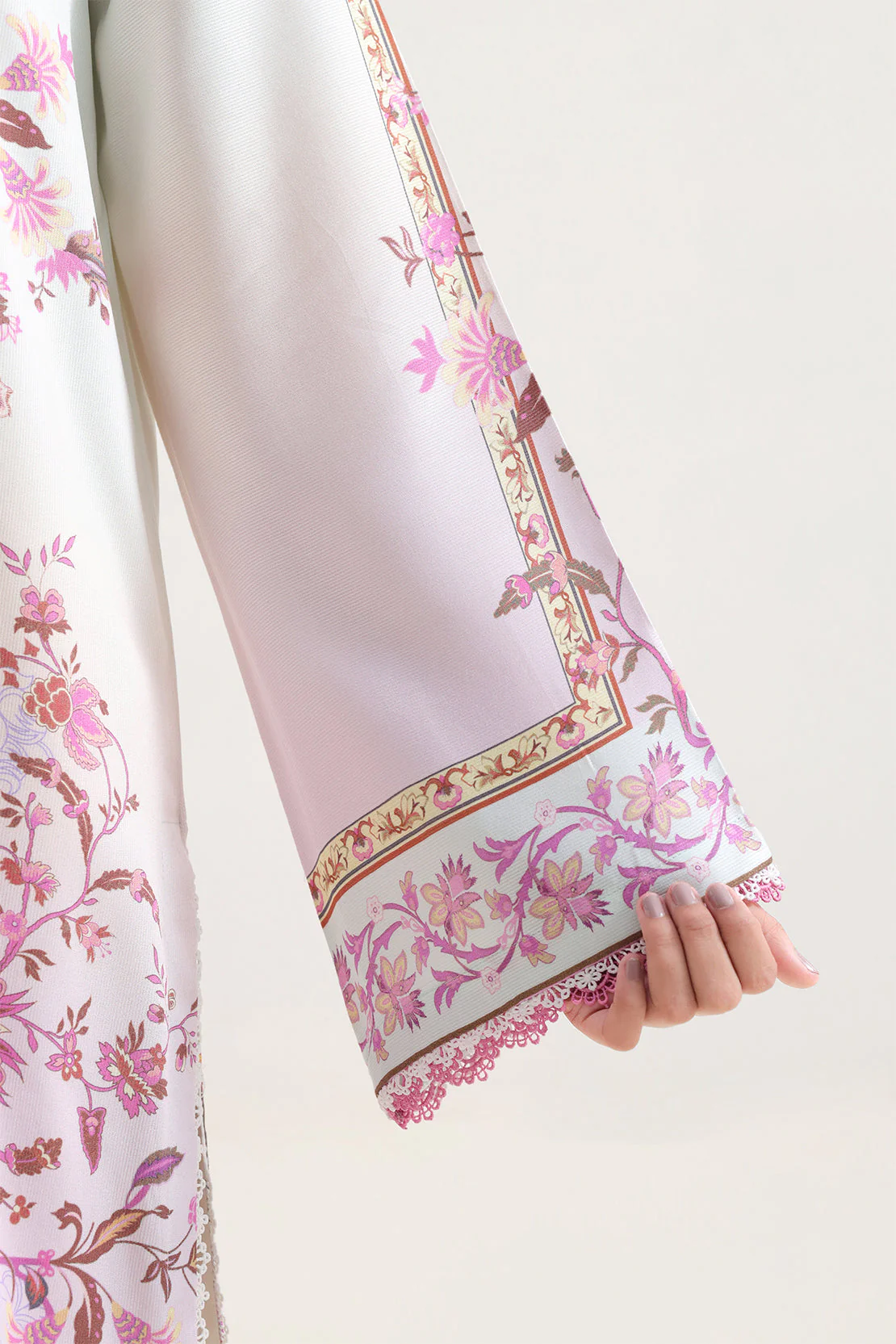 Unstitched Printed Corduroy 3 Piece - Image 4