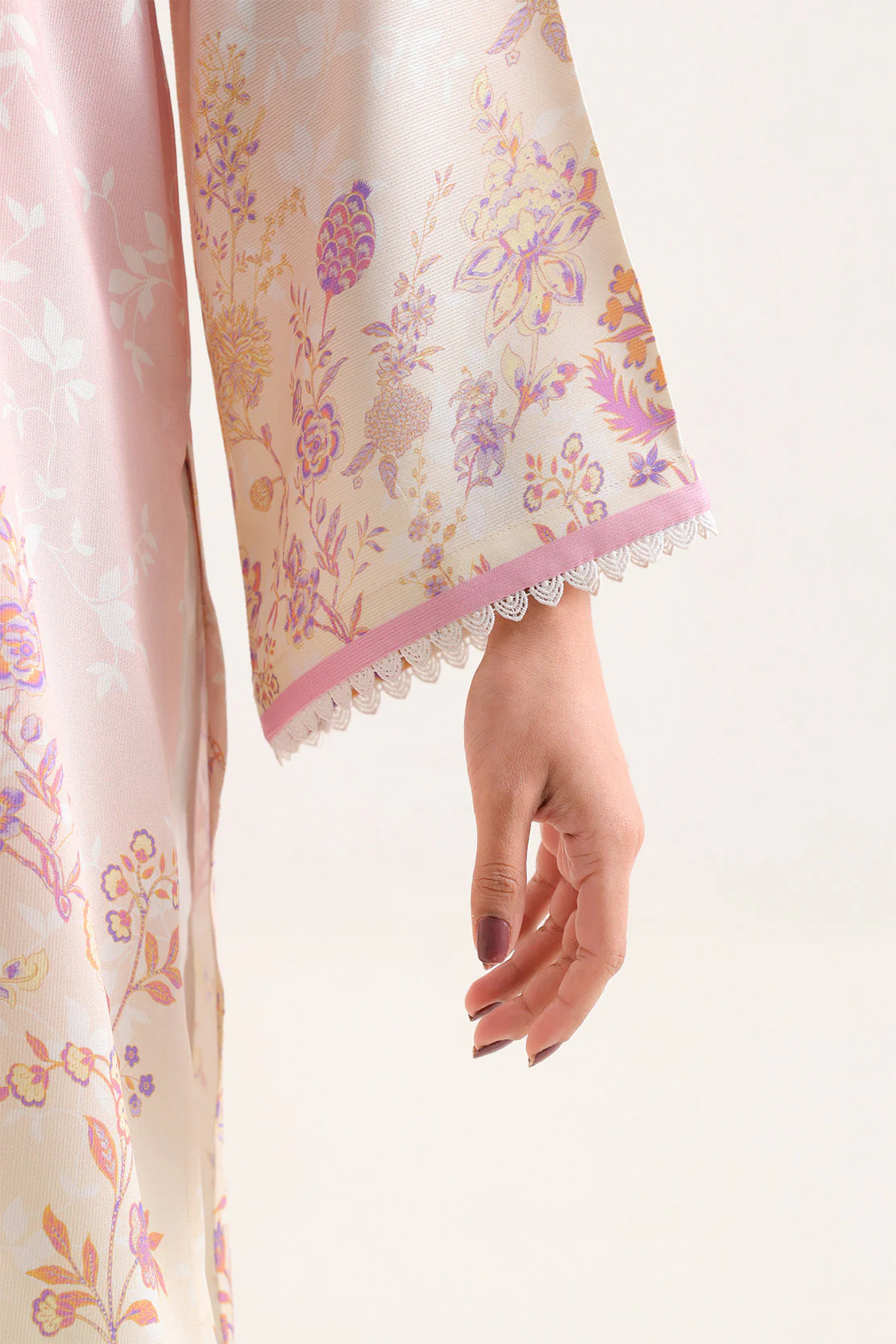 Unstitched Printed Corduroy 3 Piece - Image 4