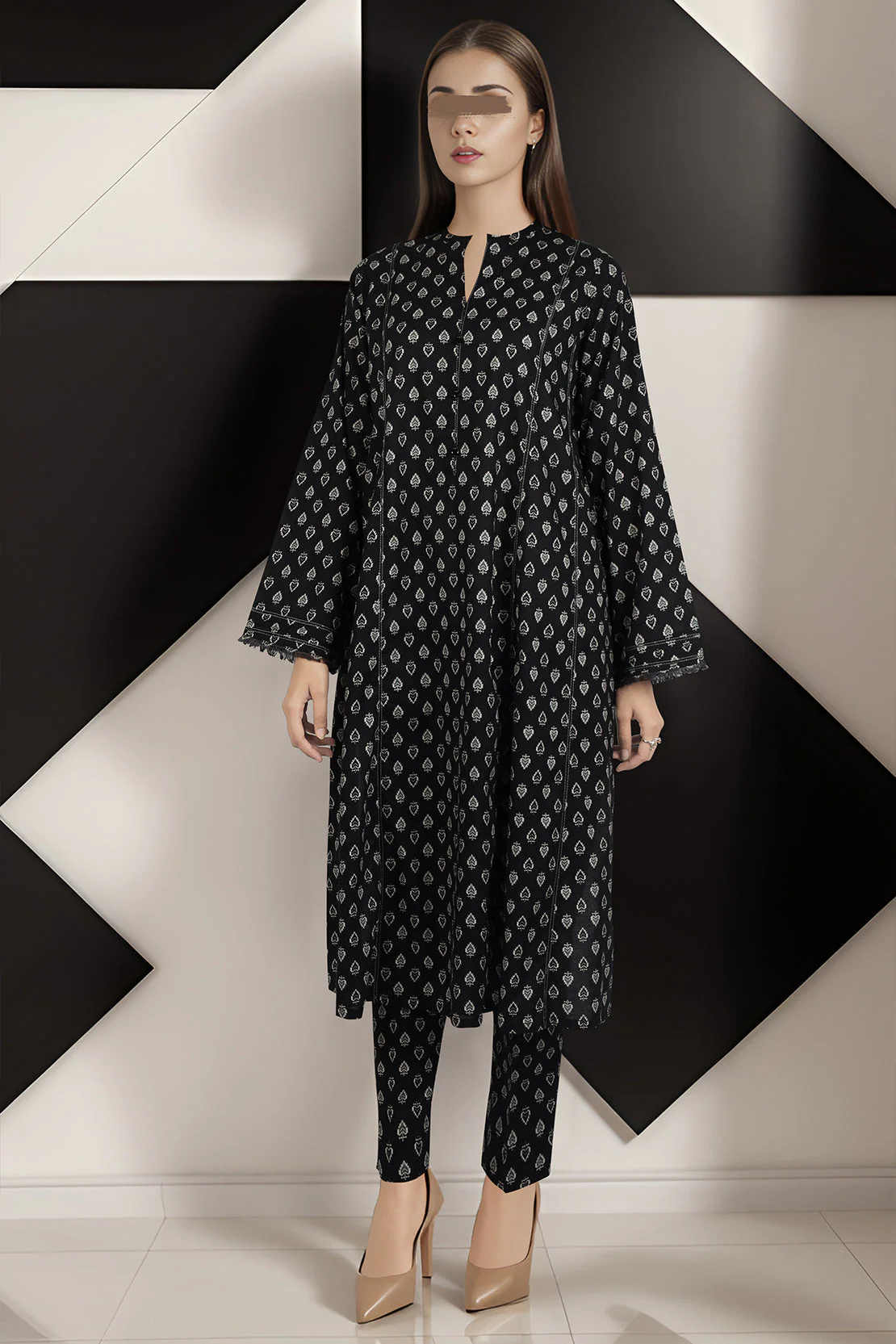 Unstitched Printed Cambric 2 Piece (shirt/trouser)