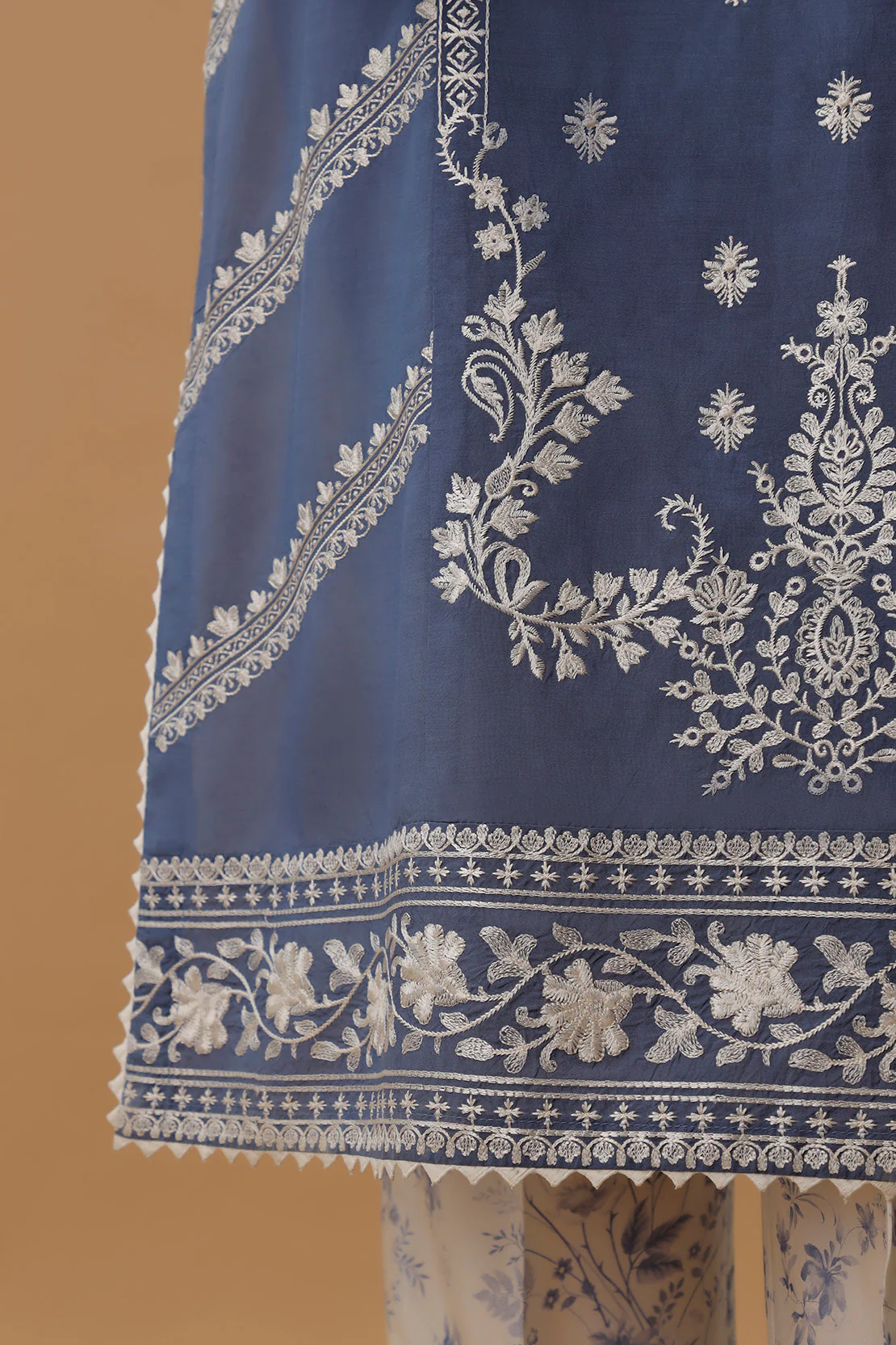 Unstitched Printed Cotton Filament Emb 2 Piece (Shirt/Trouser) - Image 5