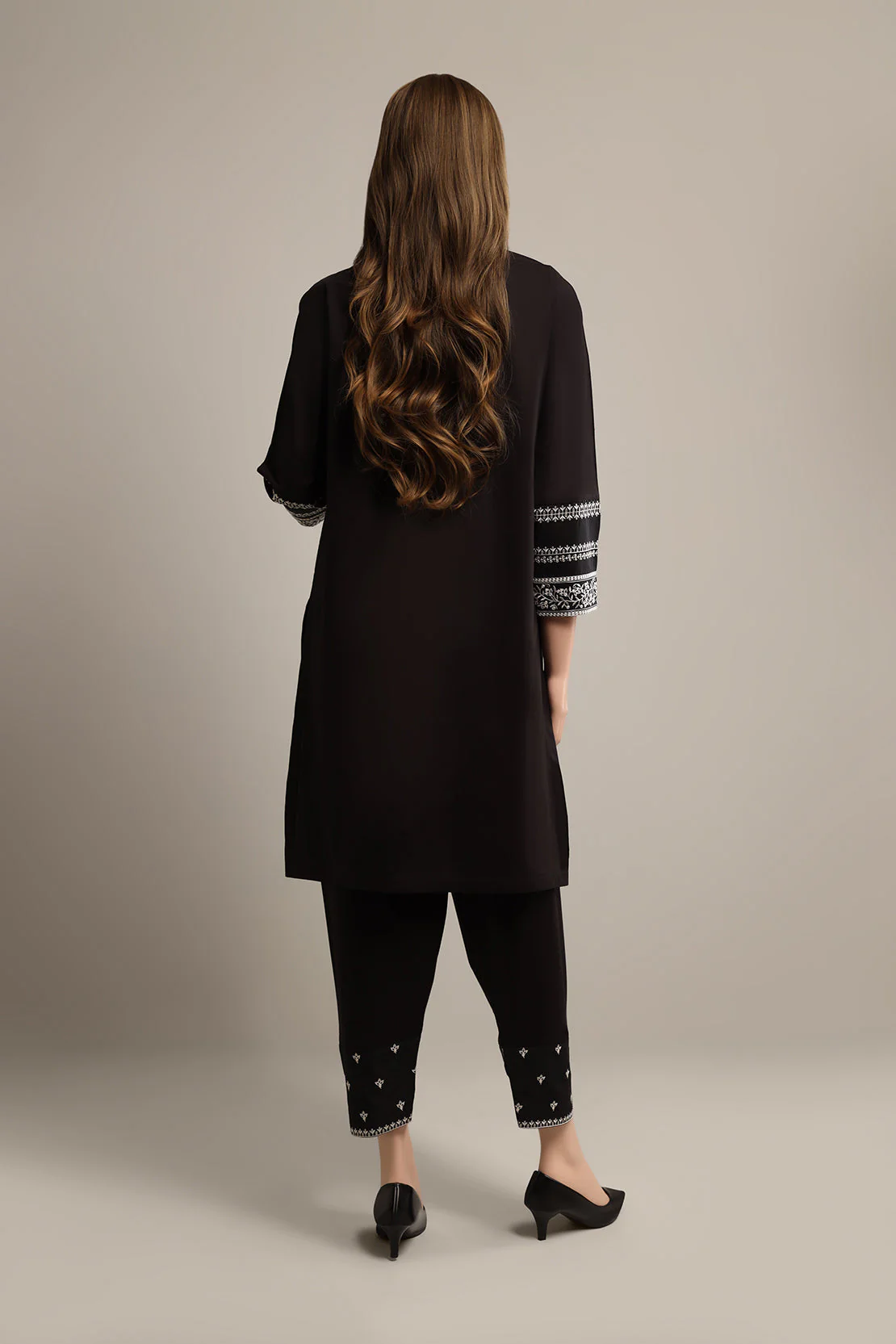 Unstitched Printed Cotton Filament Embroidered 2 Piece (Shirt/Trouser) - Image 2