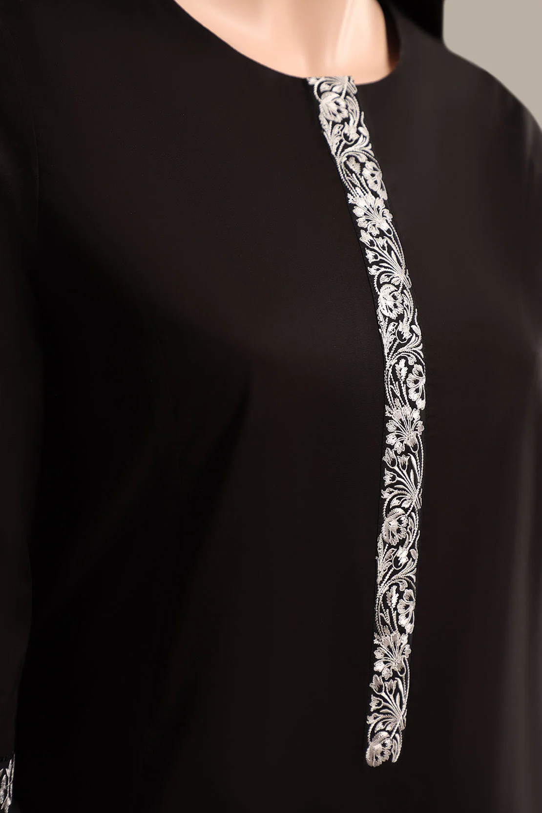 Unstitched Printed Cotton Filament Embroidered 2 Piece (Shirt/Trouser) - Image 3