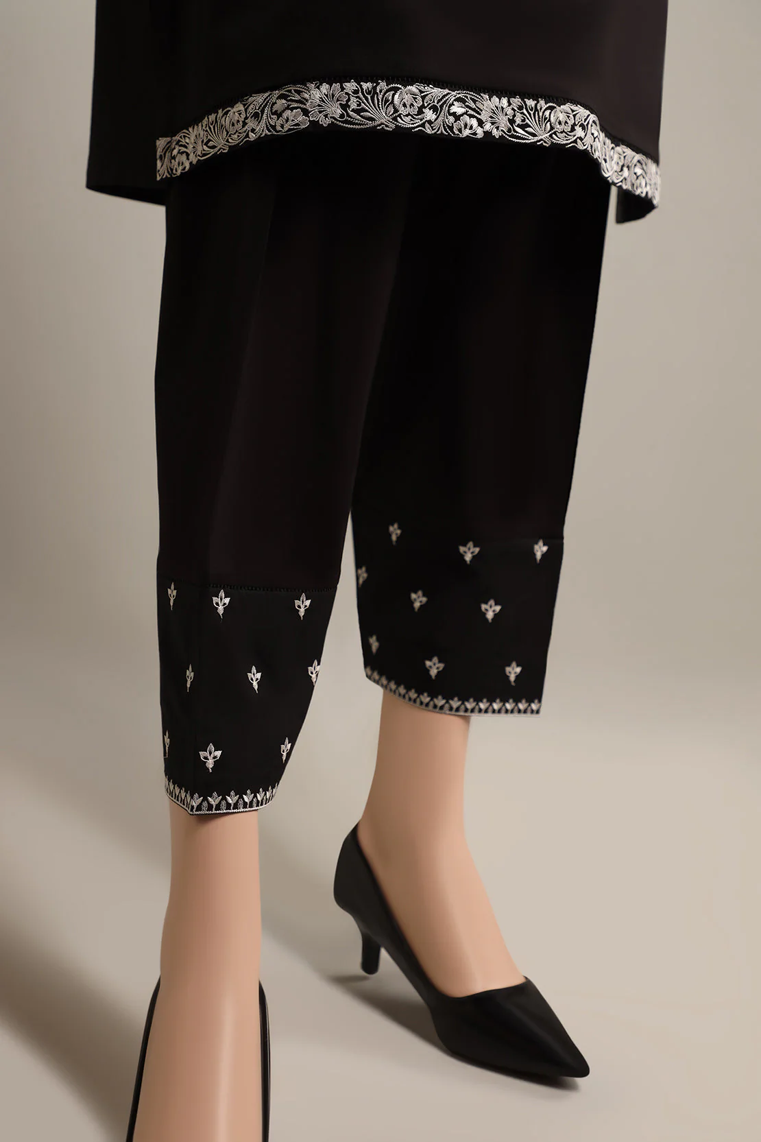 Unstitched Printed Cotton Filament Embroidered 2 Piece (Shirt/Trouser) - Image 5
