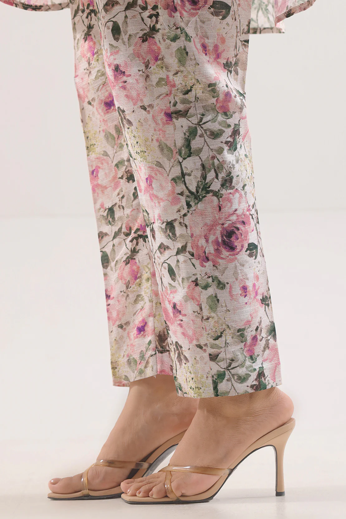 Unstitched Printed Cotton Khaddar 2 Piece (Shirt/Trouser) - Image 5