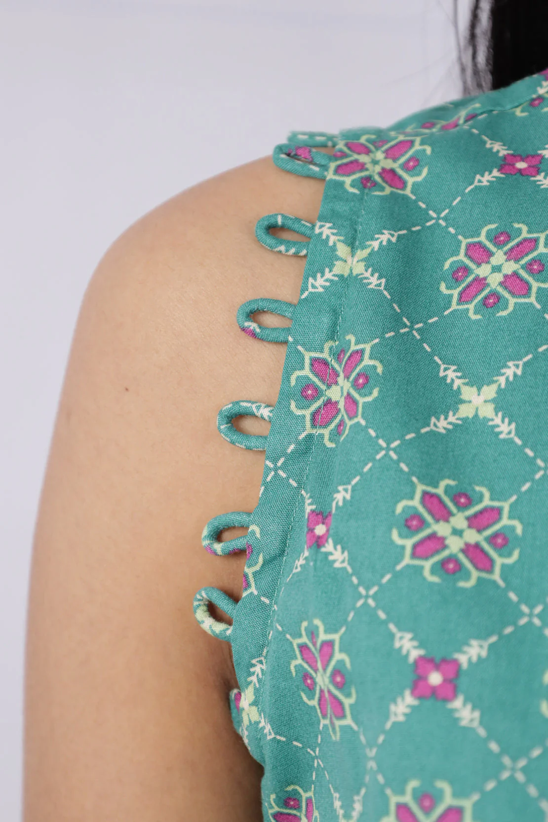 Unstitched Printed Cotton Viscose 3 Piece - Image 3