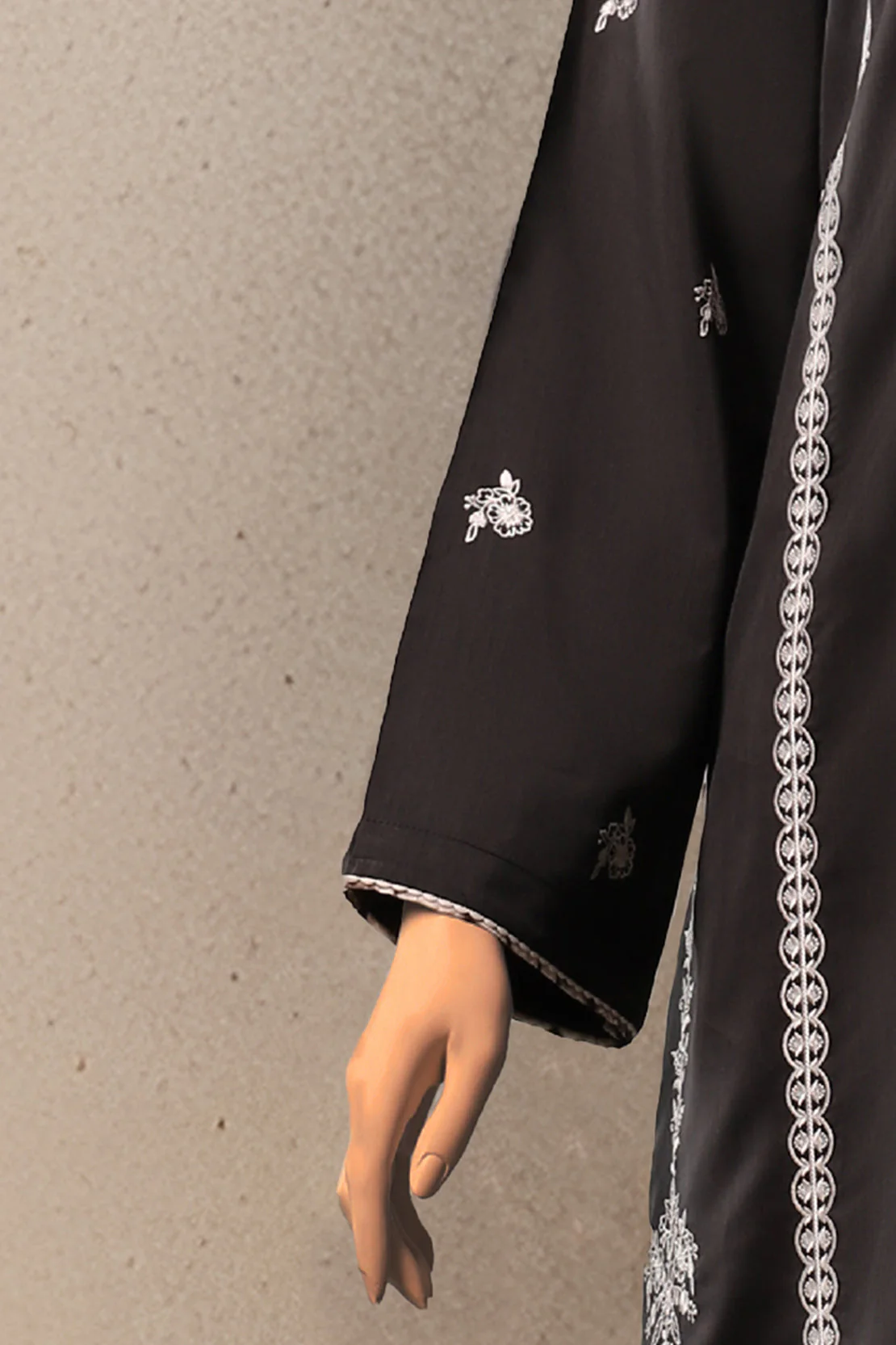 Unstitched Printed Embroidered Cotton Filament 2 Piece (Shirt/Trouser) - Image 3
